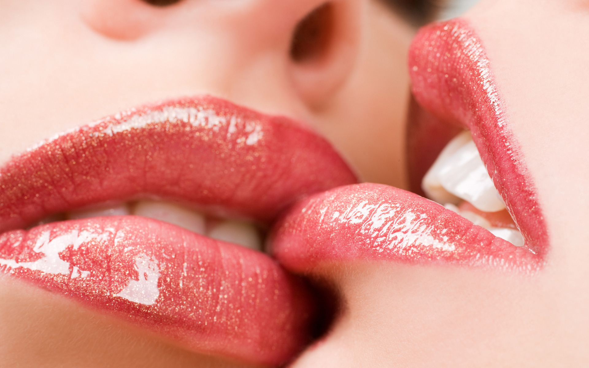 Lesbian lipstick makeout session best adult free image