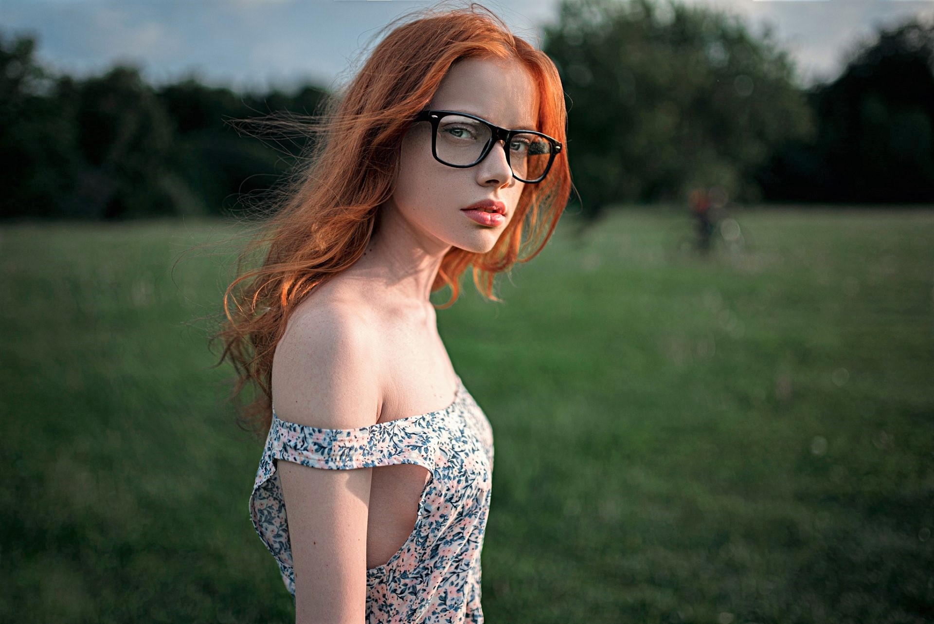 Skinny Teen In Glasses From Lovely Chloe