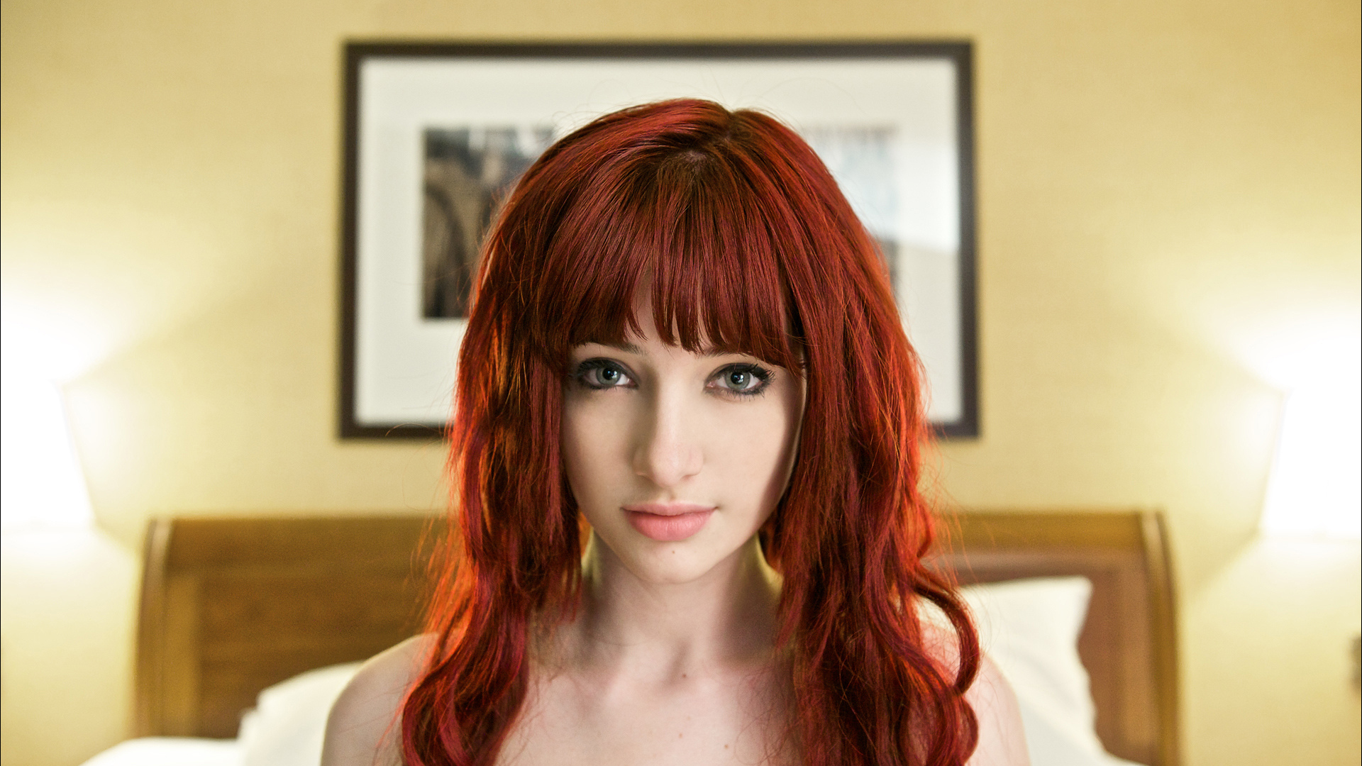 Рыжие волосы на пизденке фото