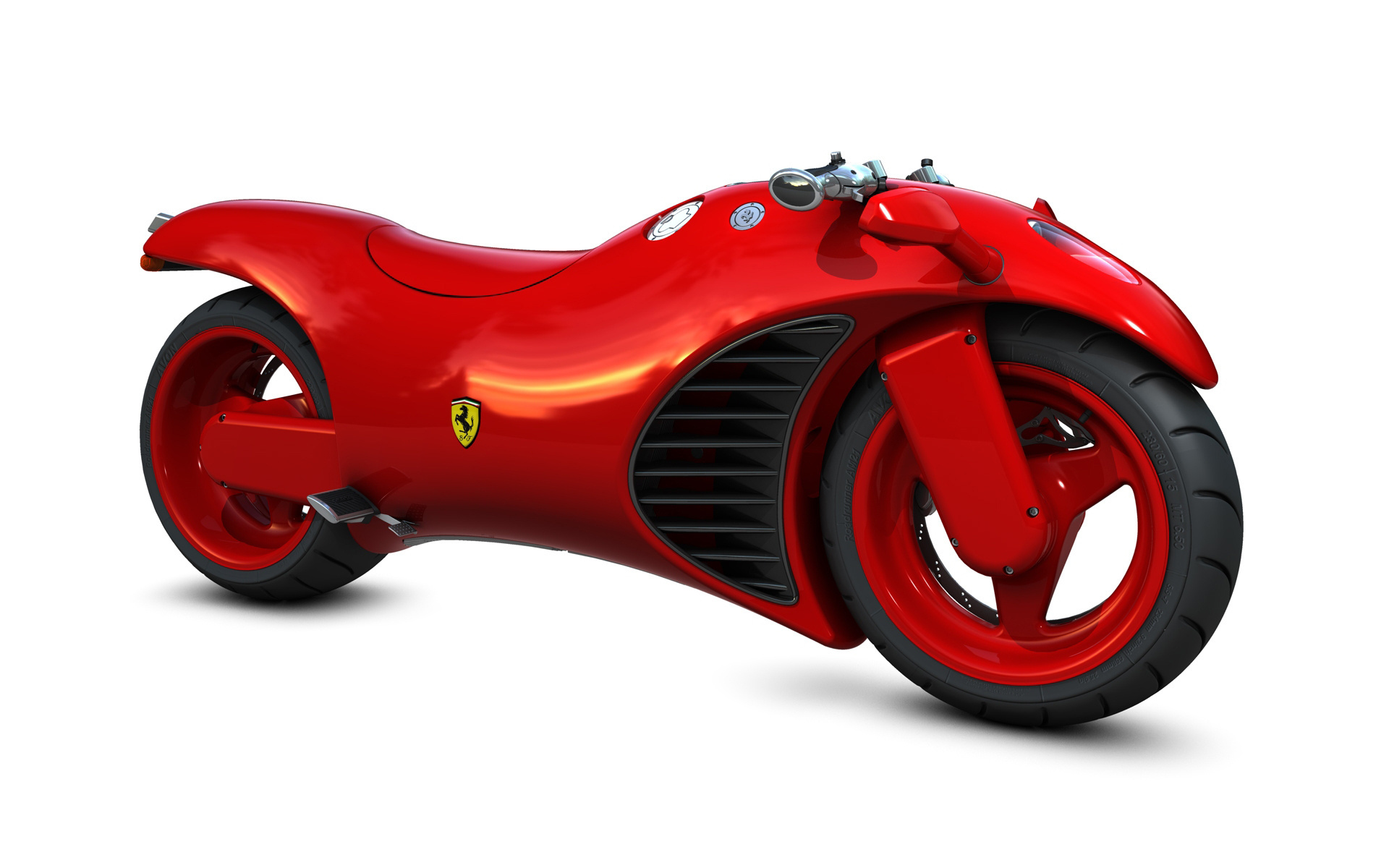 Arlen Ness Ferrari Bike