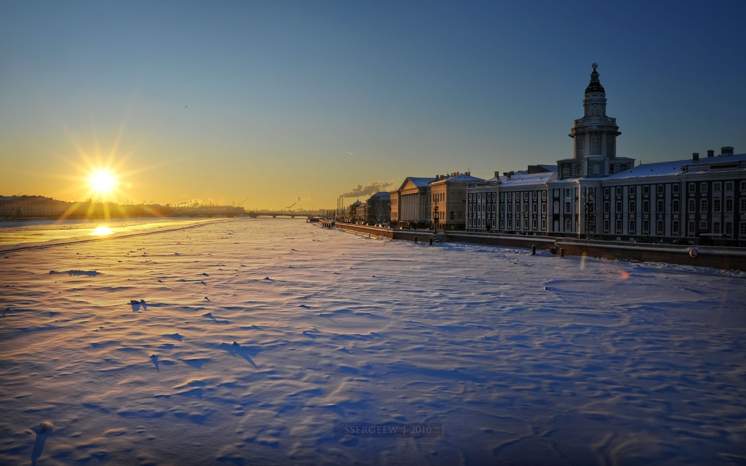 Зима в Петербурге Нева