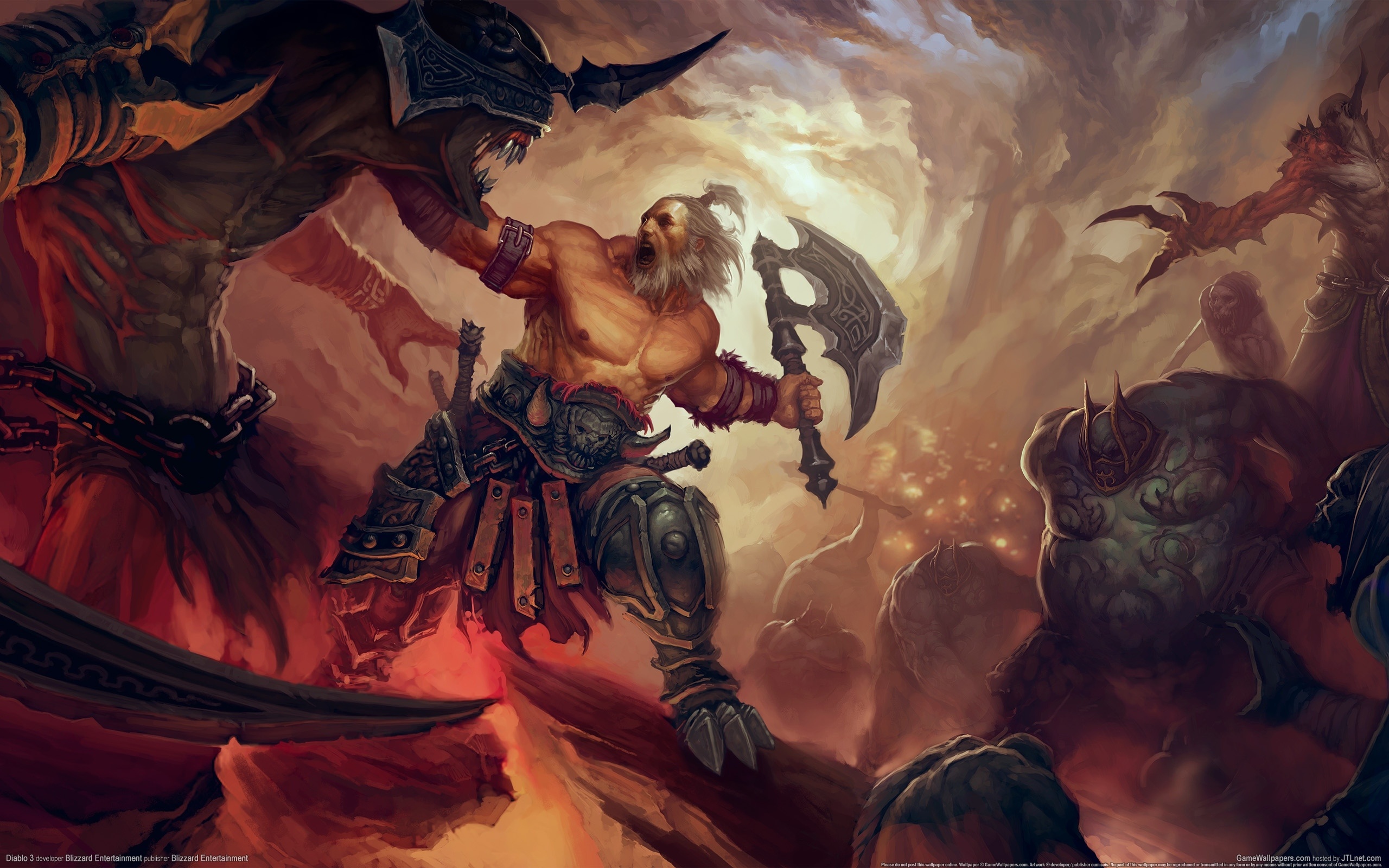 Immortal art. Diablo 3 Barbarian Art. Диабло 3 варвар Берсерк. Диабло 3. Diablo III обложка.