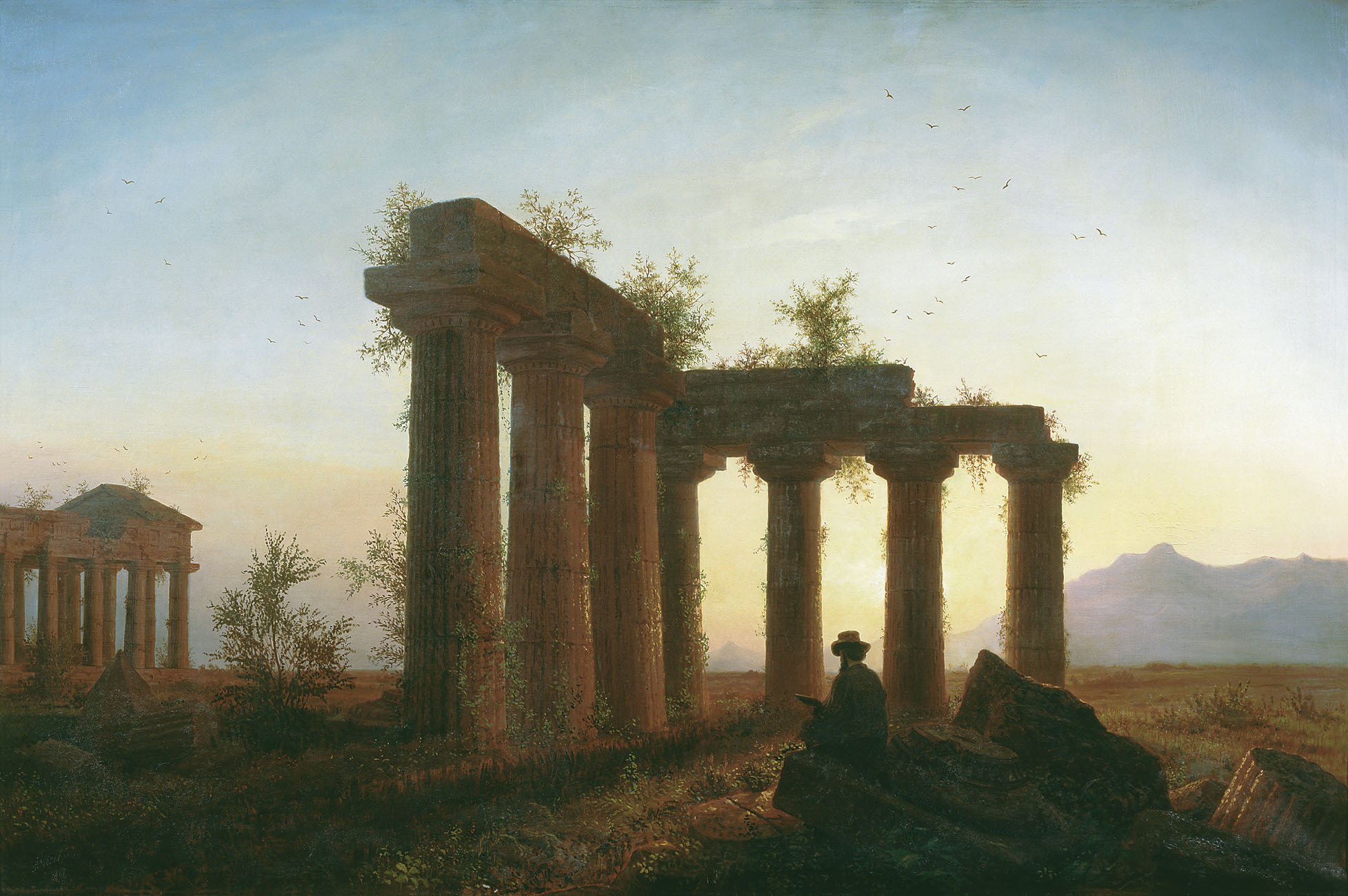 Жижиленко а и развалины греческого храма
