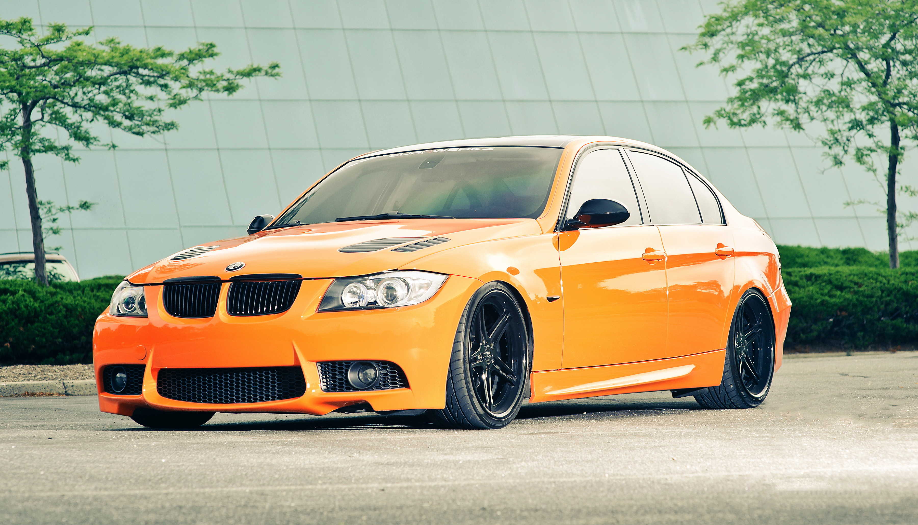 BMW e92 Orange