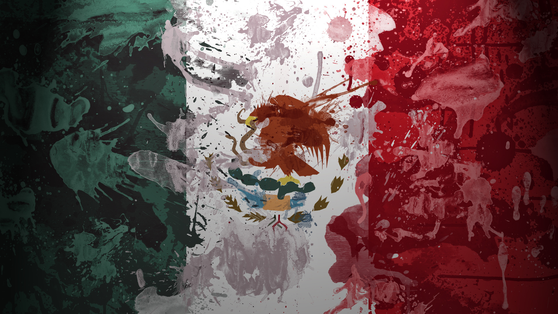 Флаг Мексики арт
