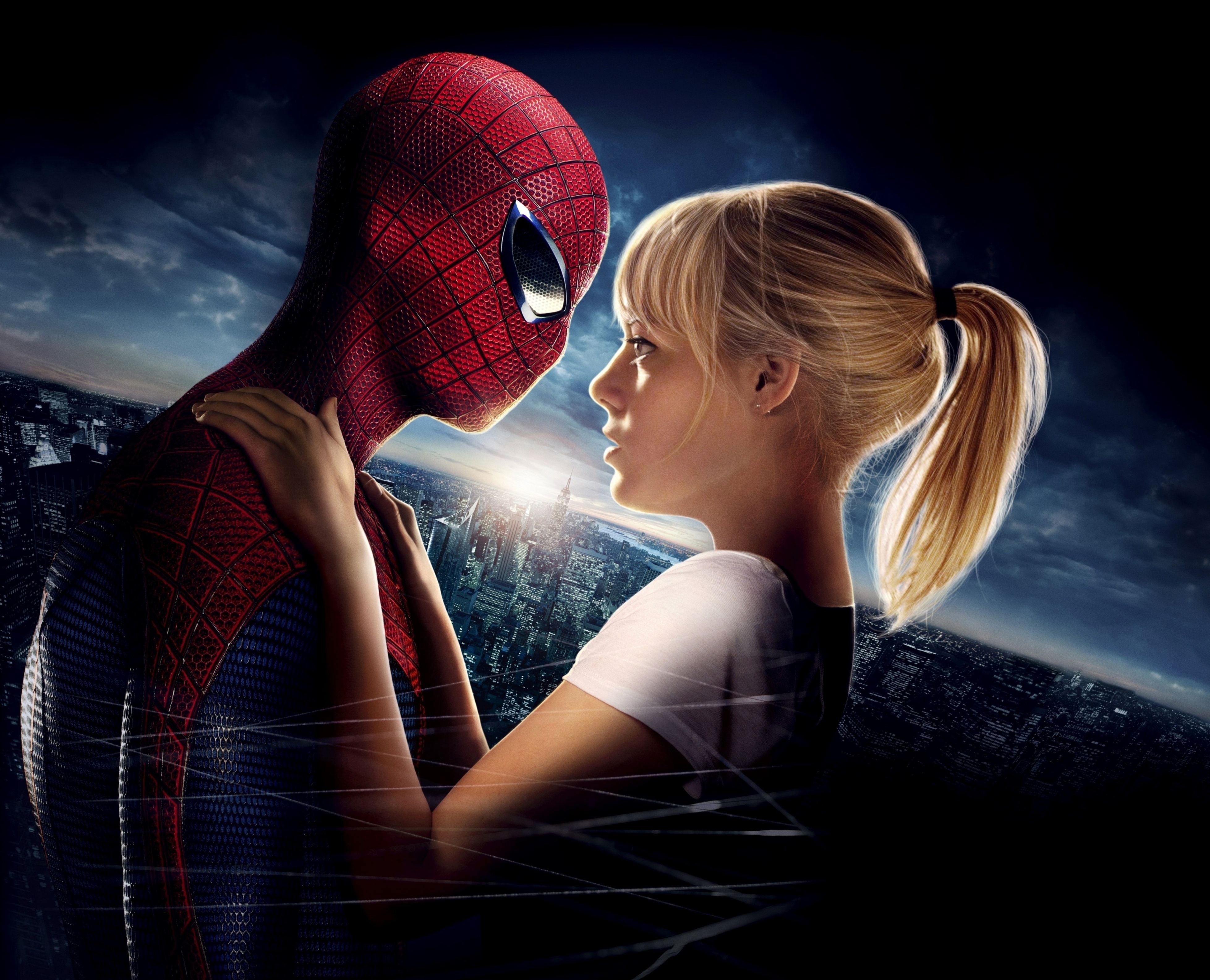 The amazing spider man 2012. Гвен Стейси человек паук. Питер Паркер и Гвен Стейси 2012. Новый человек-паук 2012 Гвен. Гвен Стейси человек паук 2012.