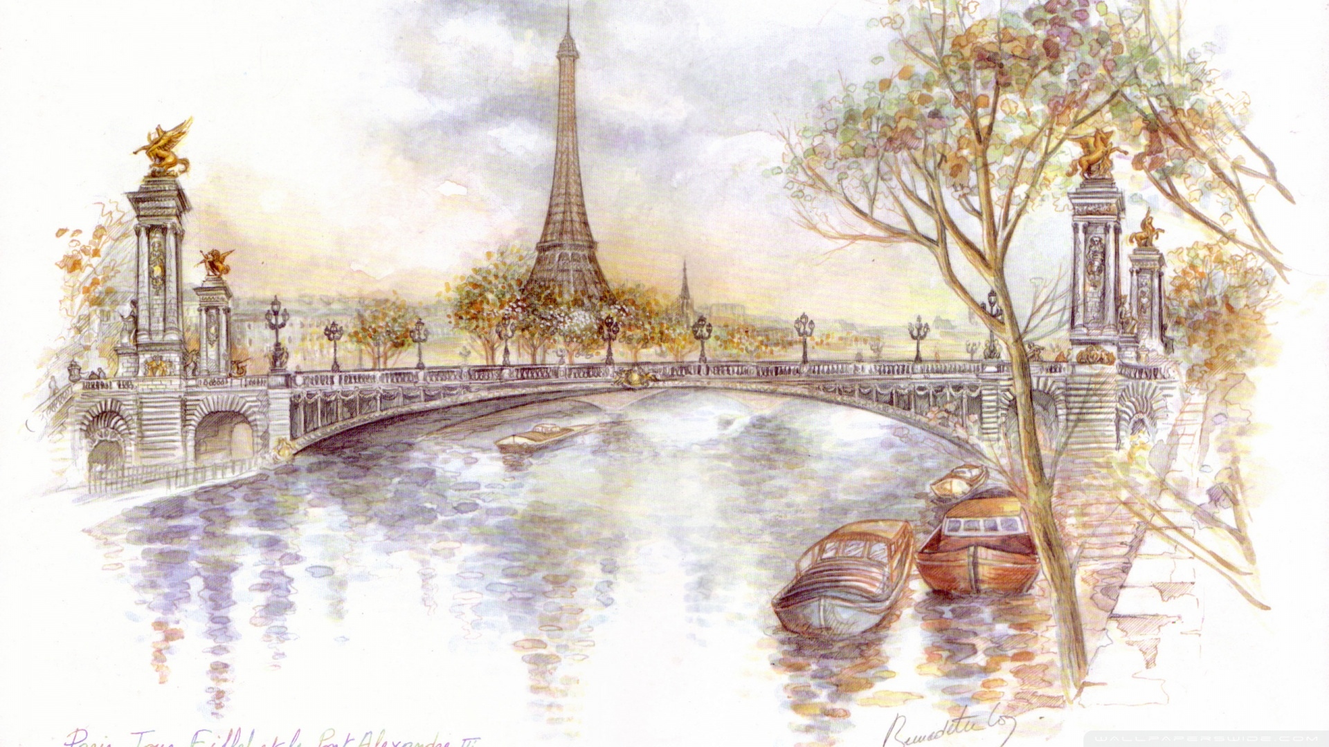 Кауфман картины Париж