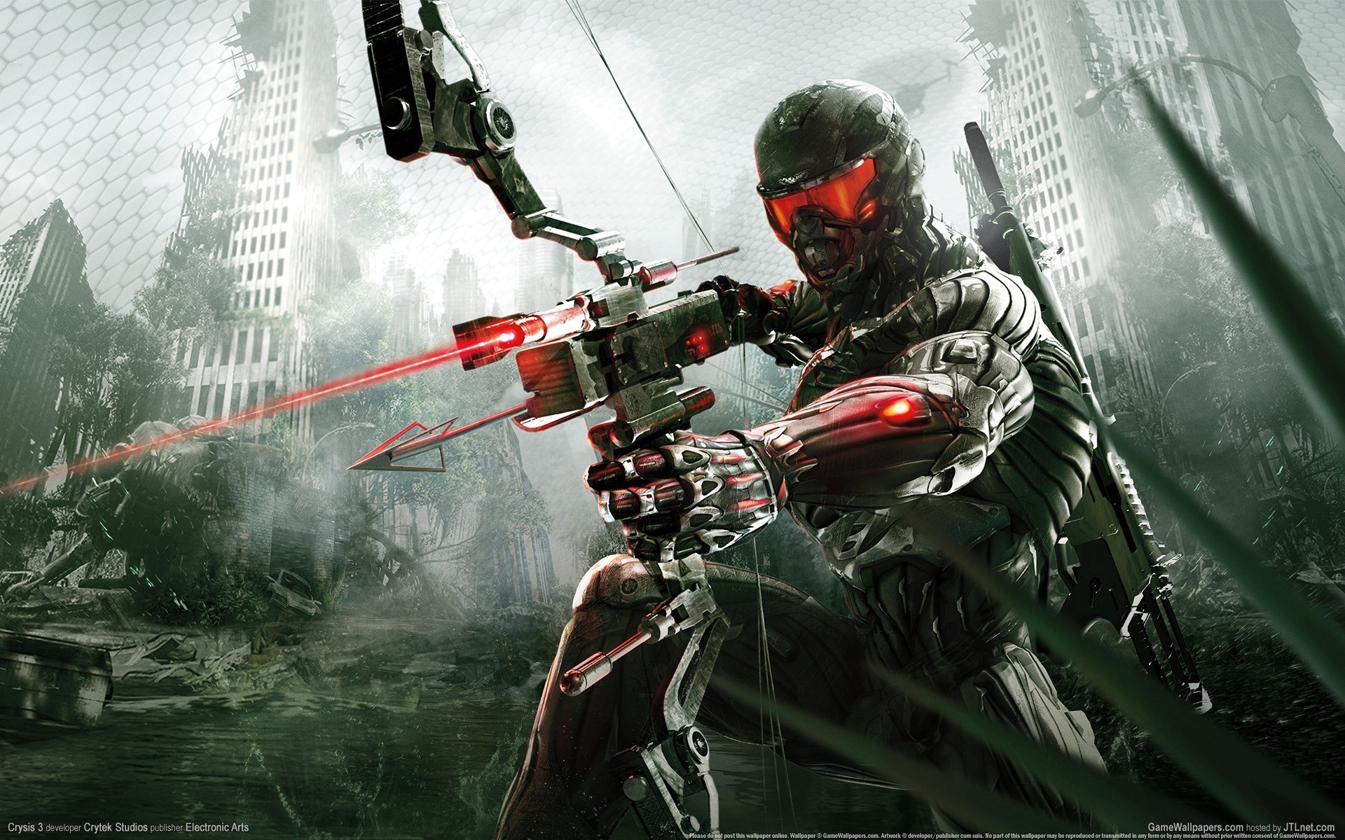 Обои Crysis 3, video games, видео-игры на рабочий стол