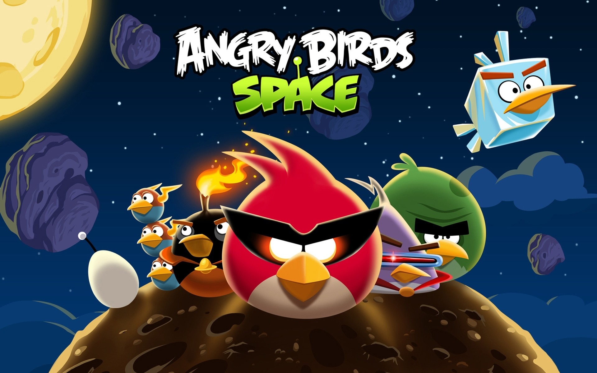 Обои Angry Birds на рабочий стол