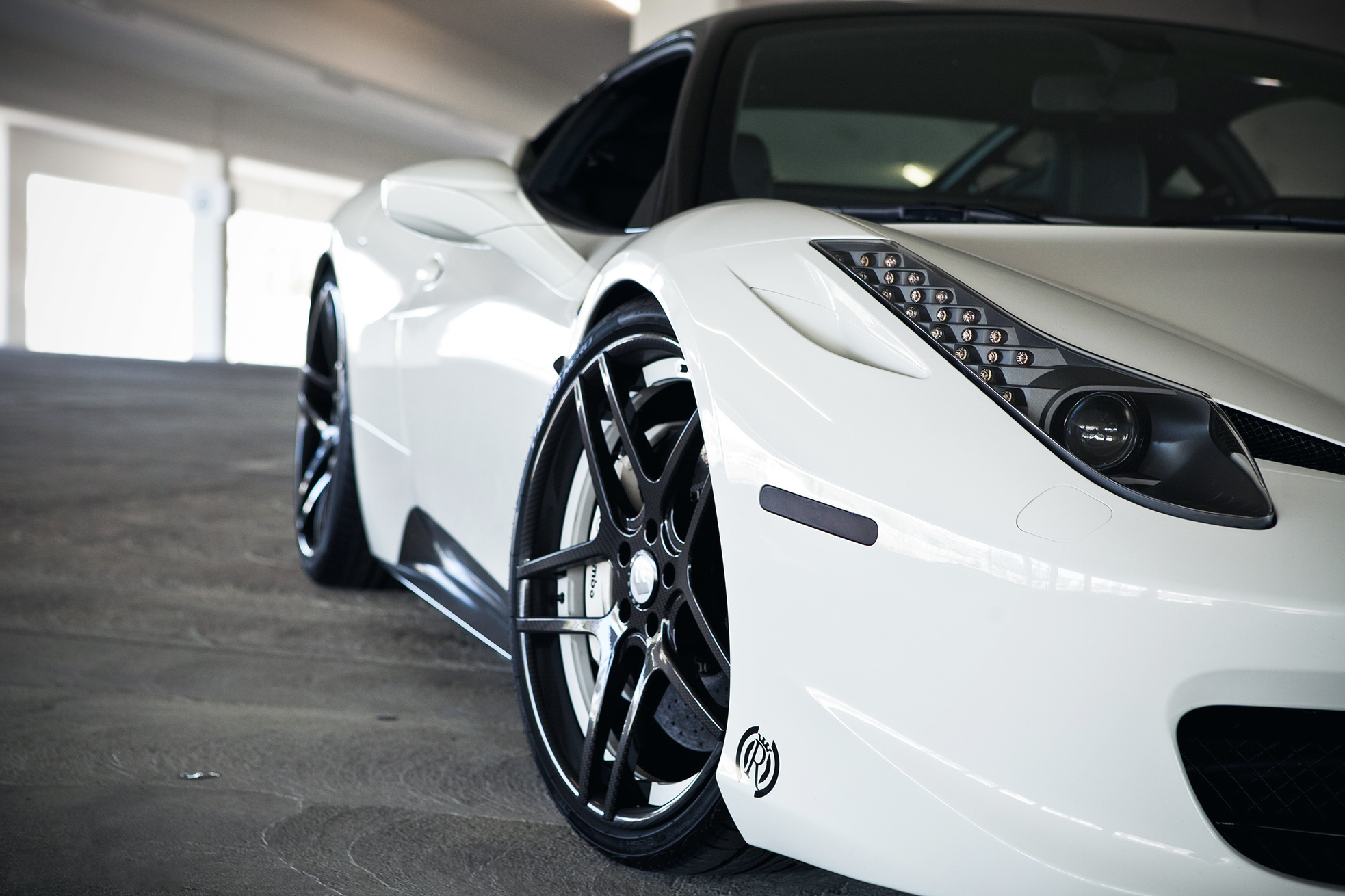 Ferrari 458 Italia Black Tuning