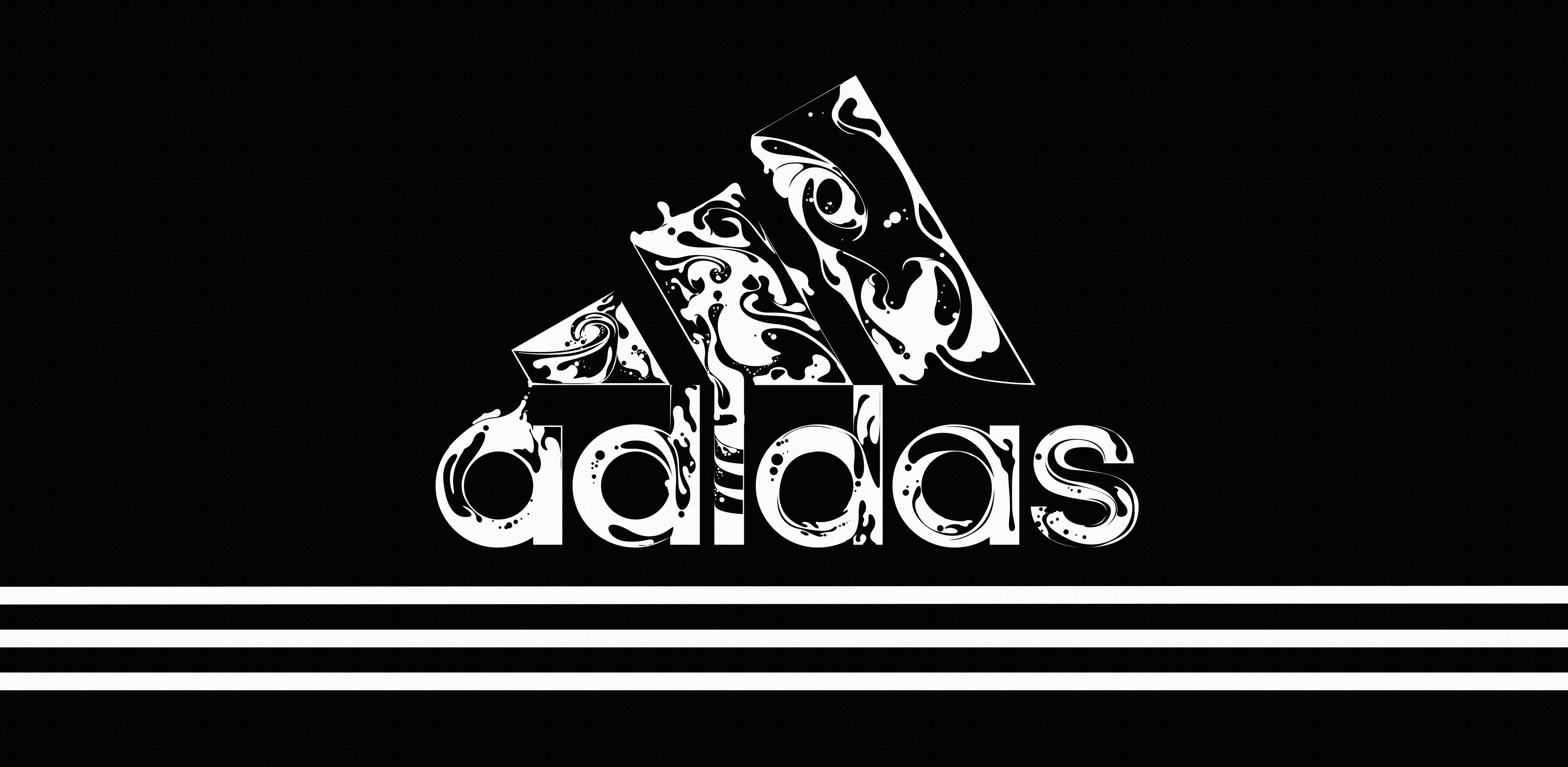 Обои стиль, фон, Adidas, логотип, адидас, полосы, черный на рабочий стол