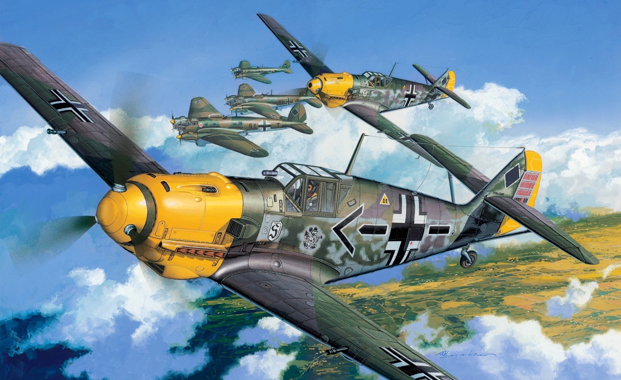 Bf 109 картинки