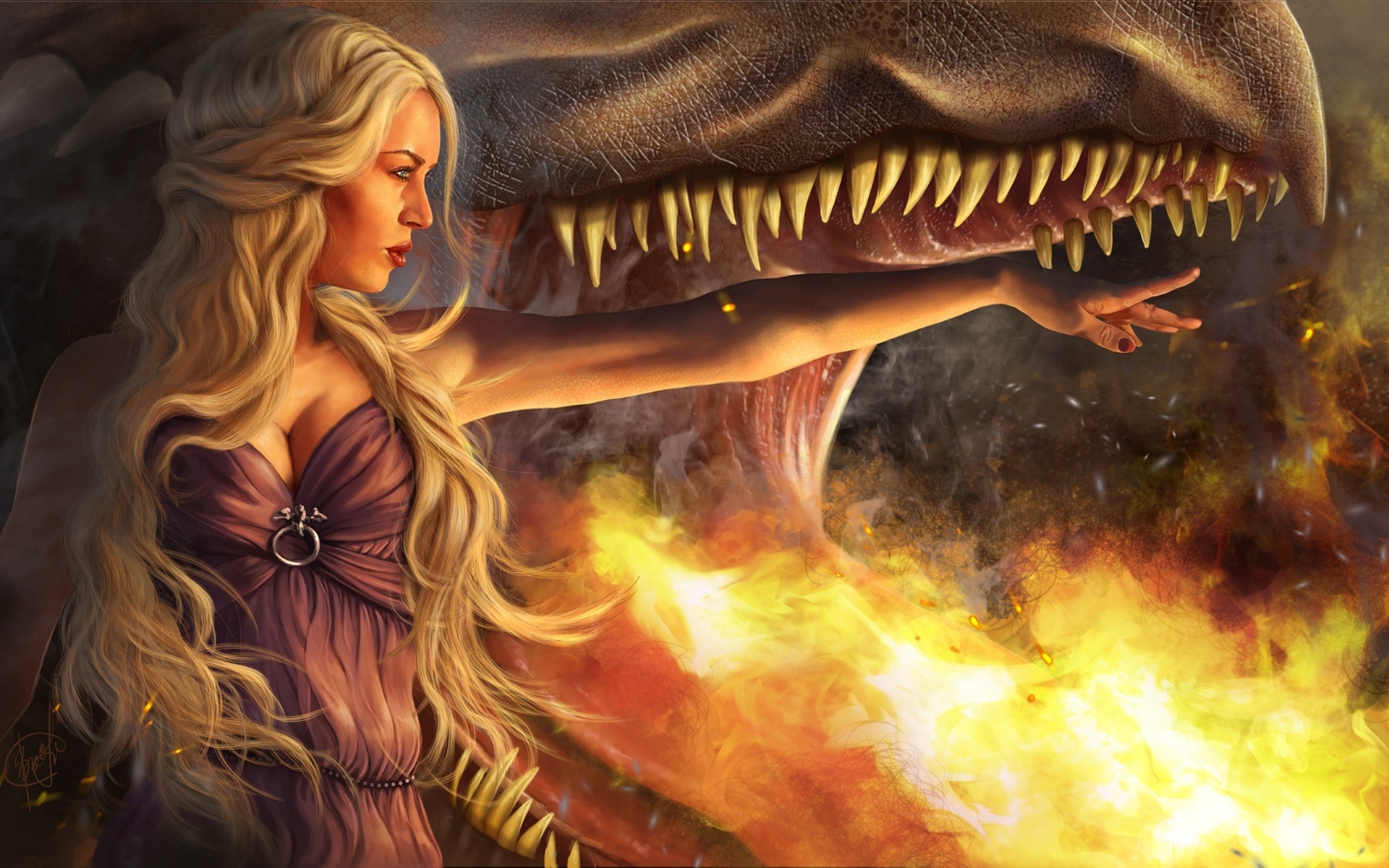 Обои daenerys targaryen, Game of thrones, игра престолов, девушка на  рабочий стол