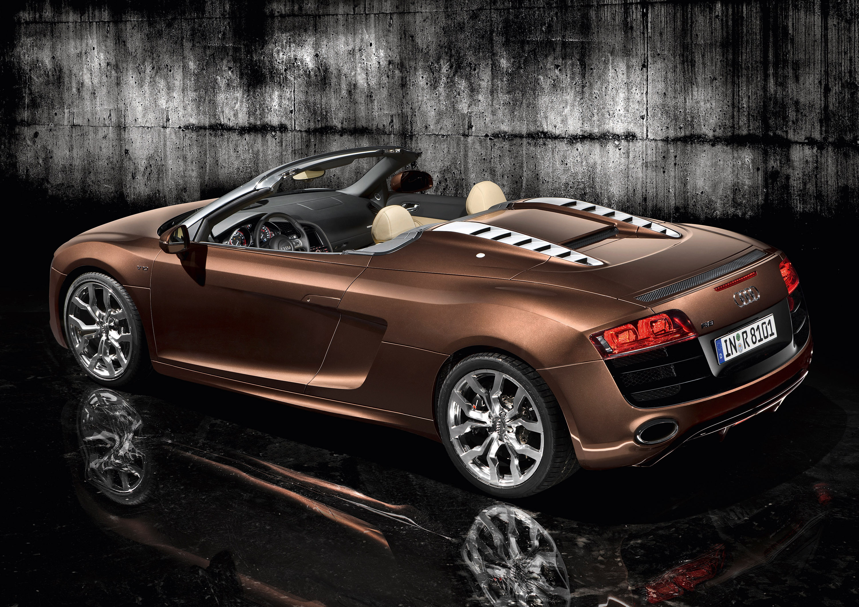 Audi r8 Spyder реклама