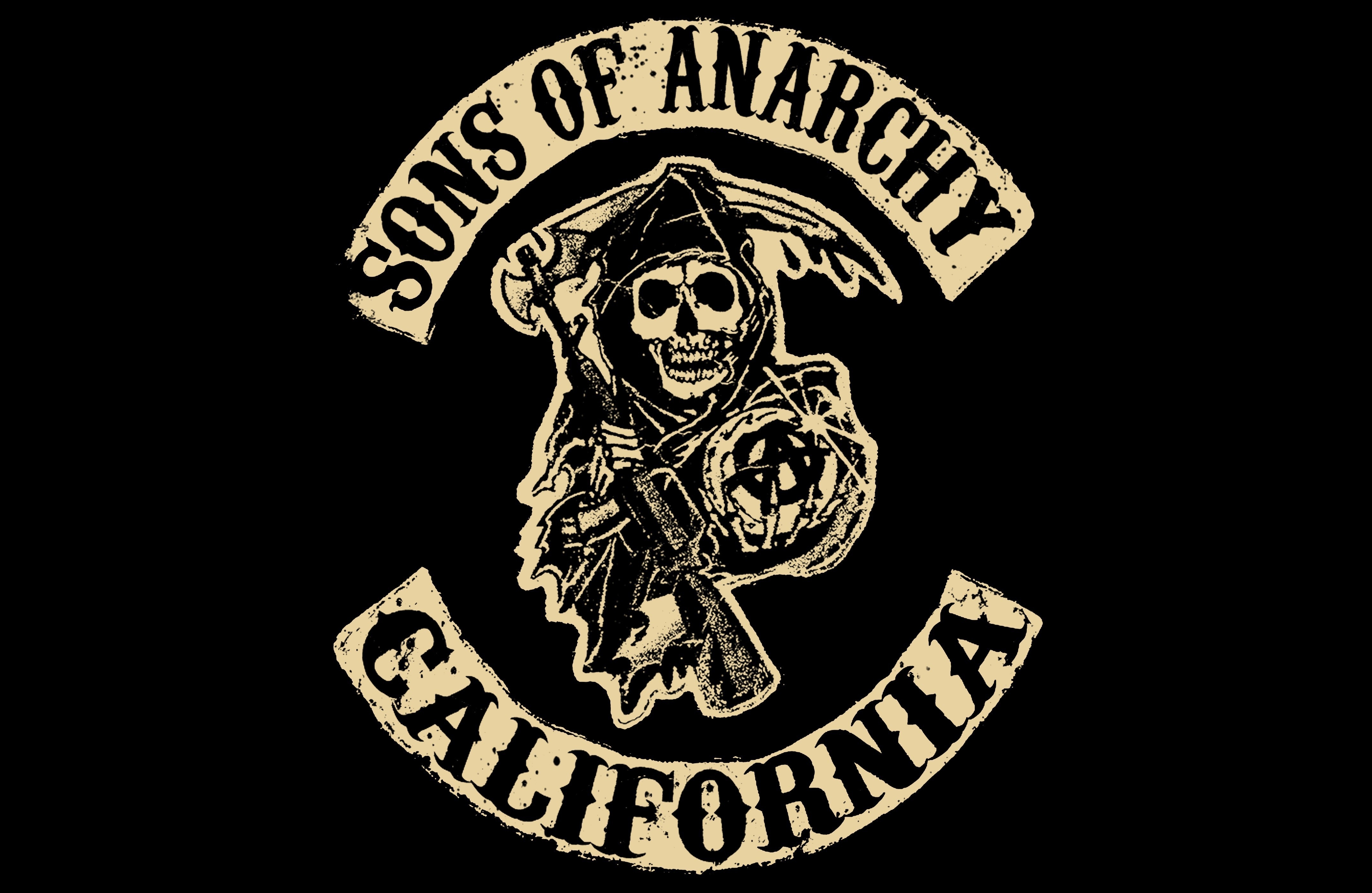 Обои сыны анархии, логотип, сериал, sons of anarchy, дети анархии на  рабочий стол