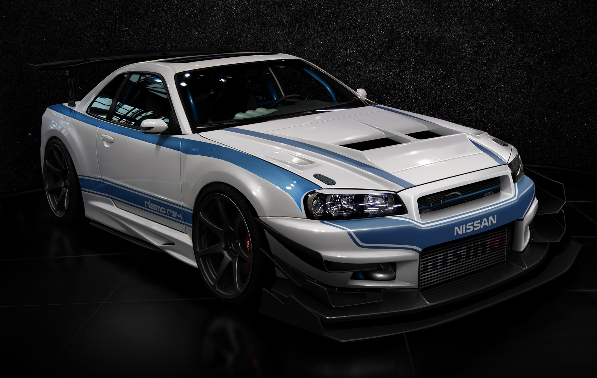 Skyline r34 wallpaper