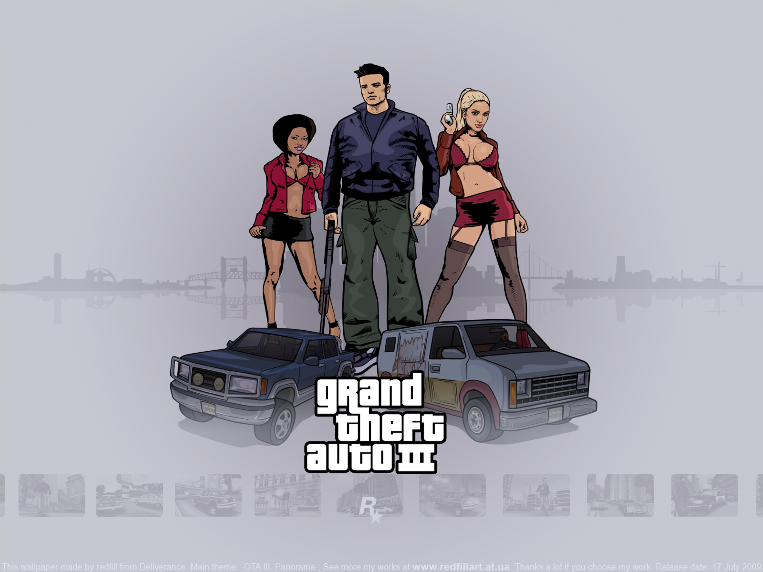 Обои Игра, Gta 3 на рабочий стол