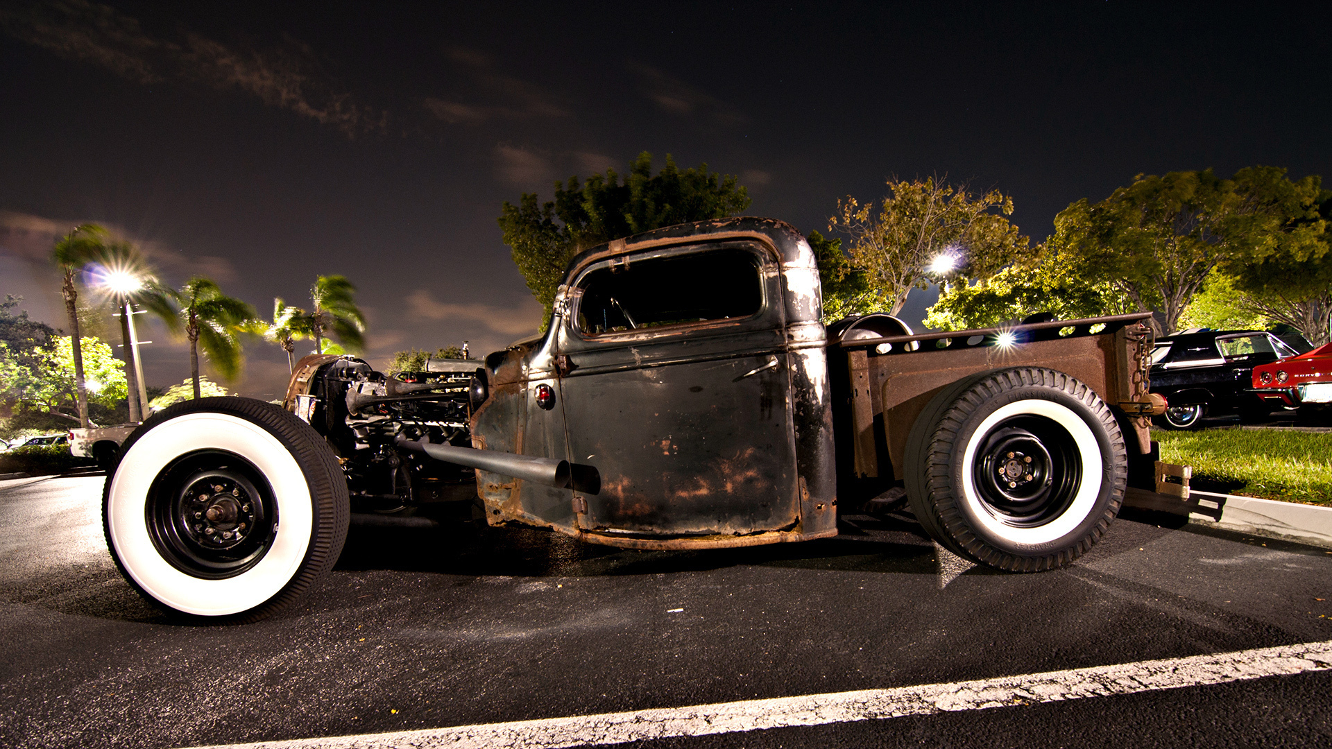 Wallpaper hot rod