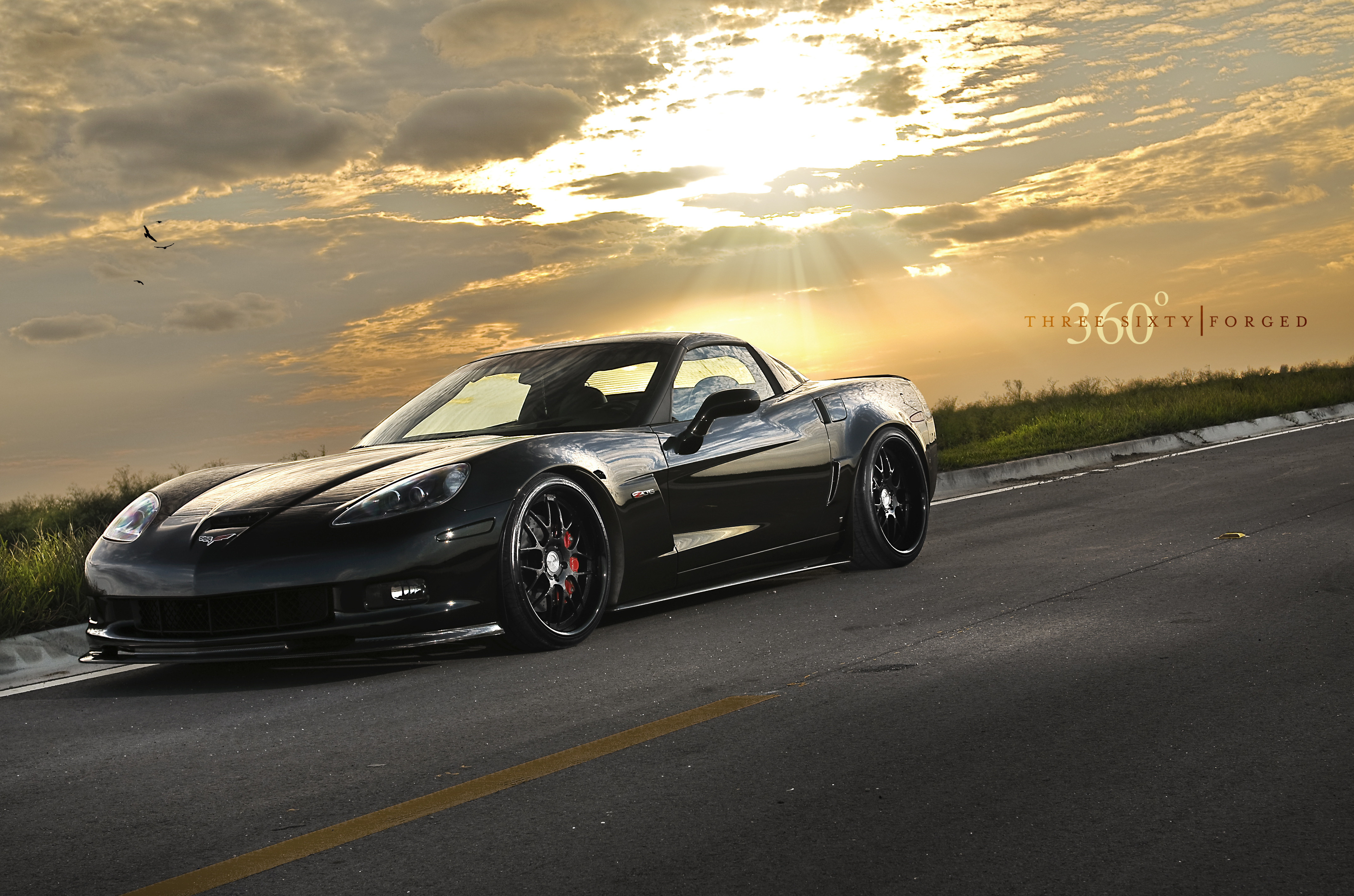 Chevrolet Corvette z06 Black