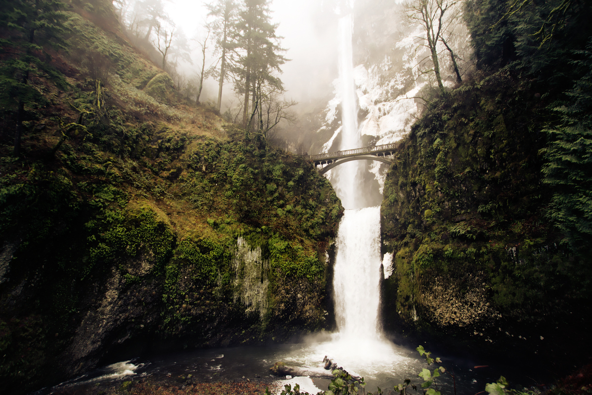 Winter falls. Снежный водопад. Зима лес река водопад. Высококачественные фото.