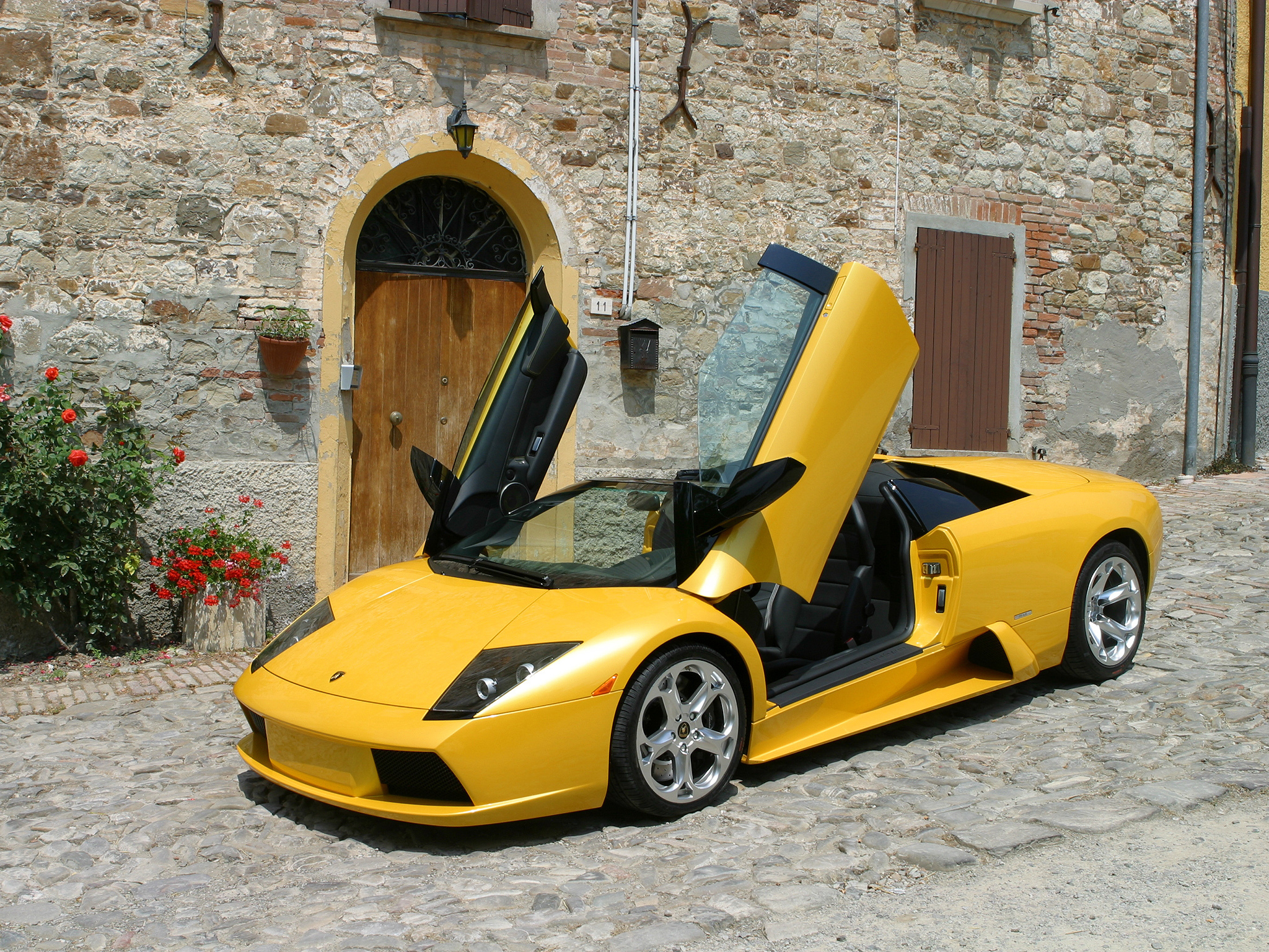 Lamborghini Gallardo Yellow Roadster