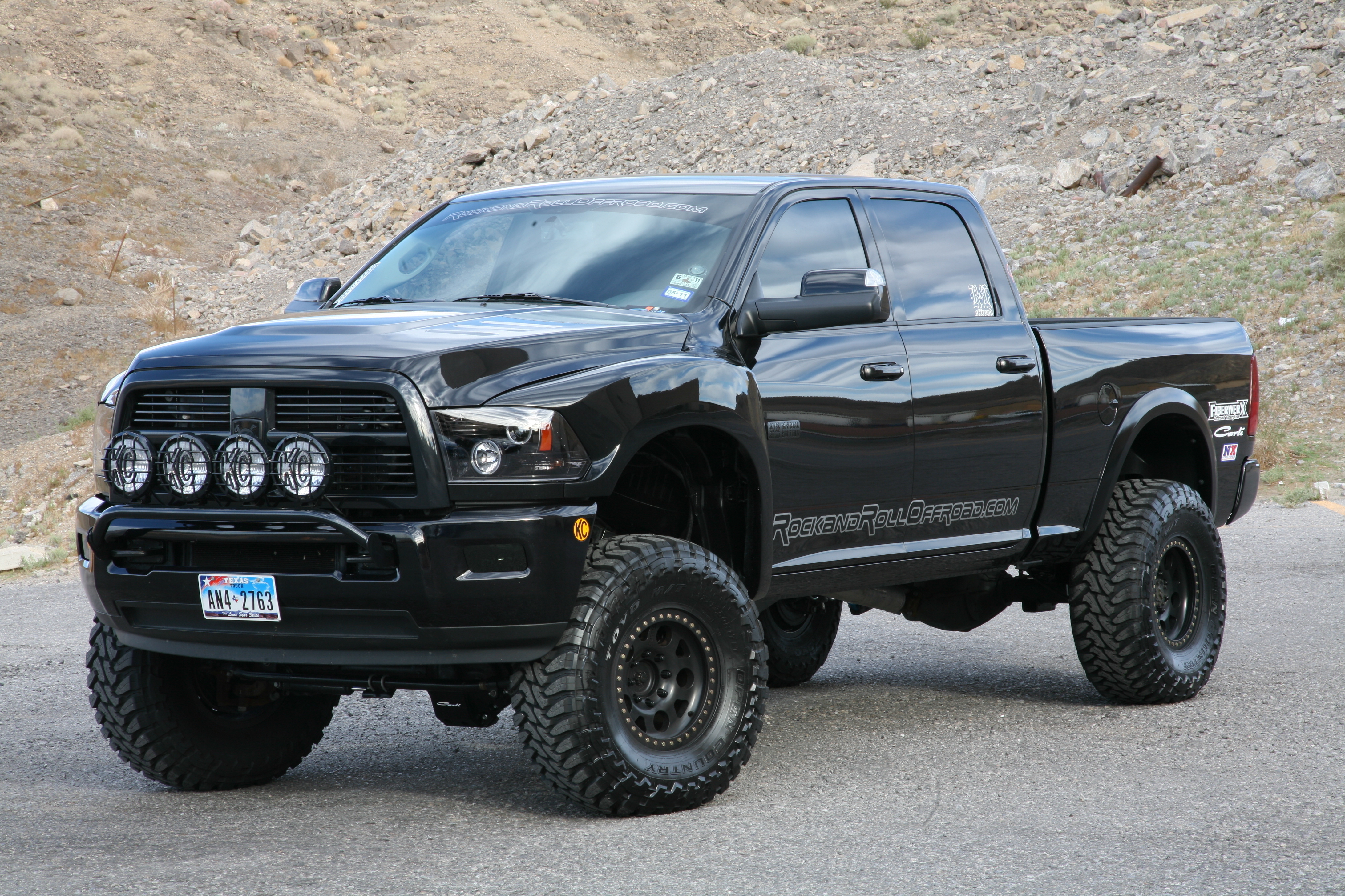 Pink dodge Ram