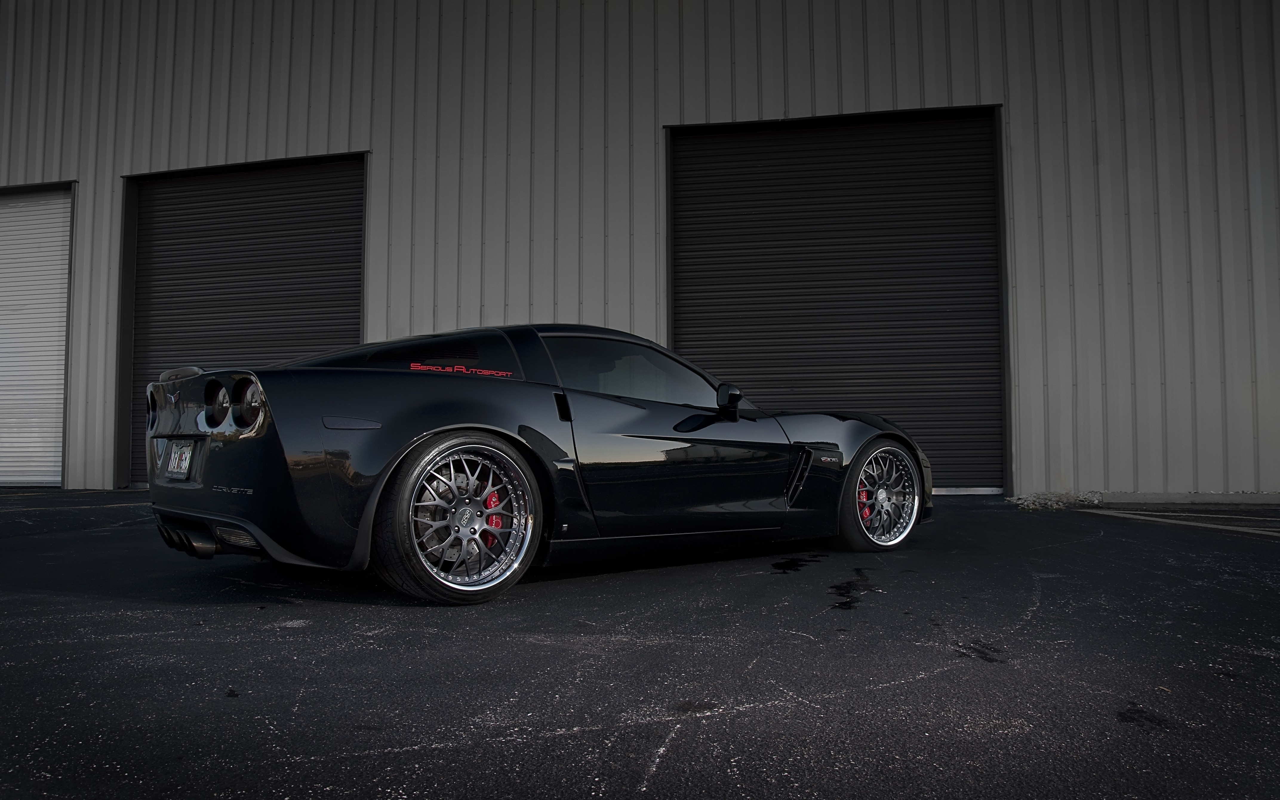 Chevrolet Corvette Tuning Black