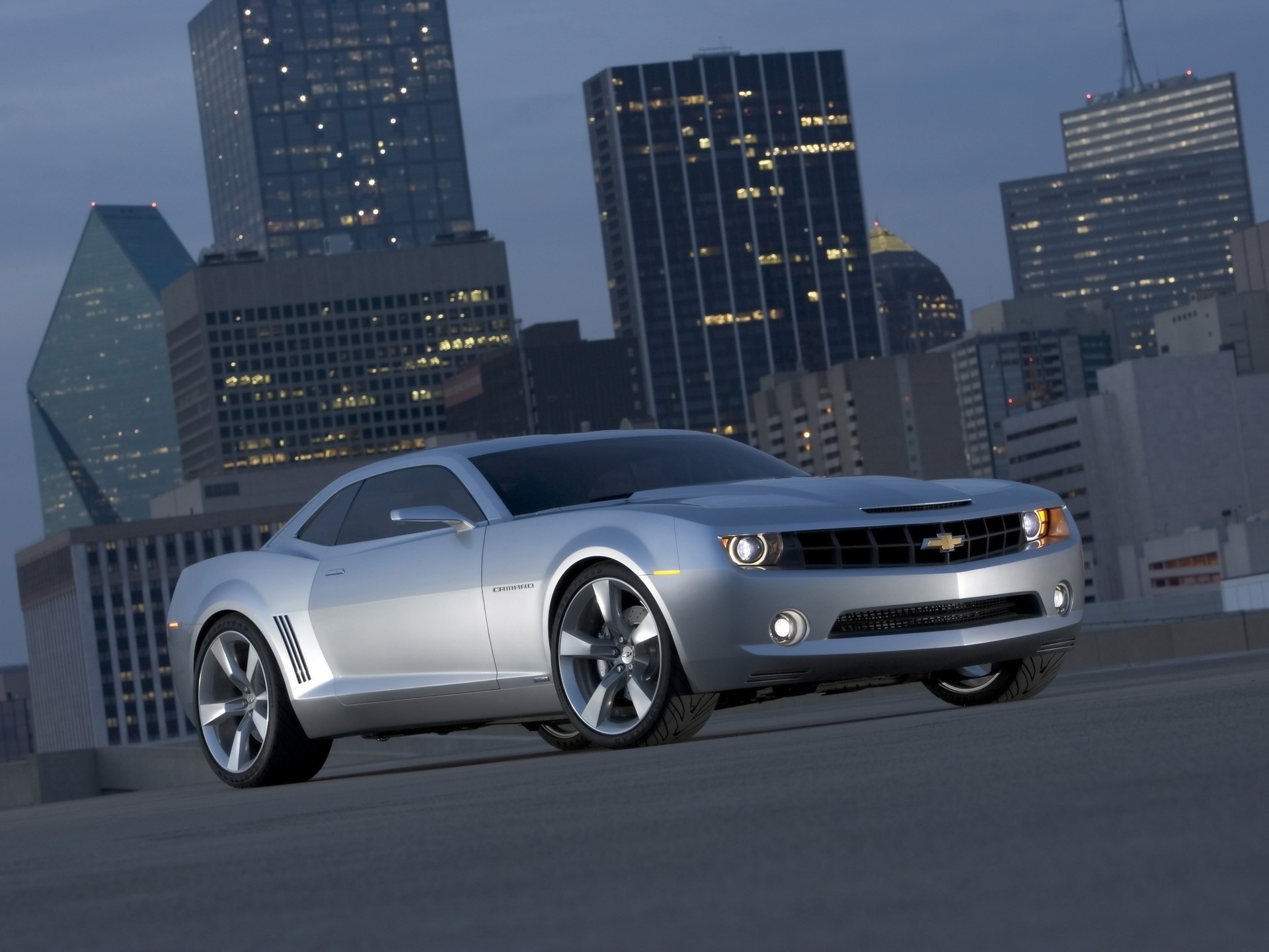 Обои chevrolet, concept, city, camaro на рабочий стол. 