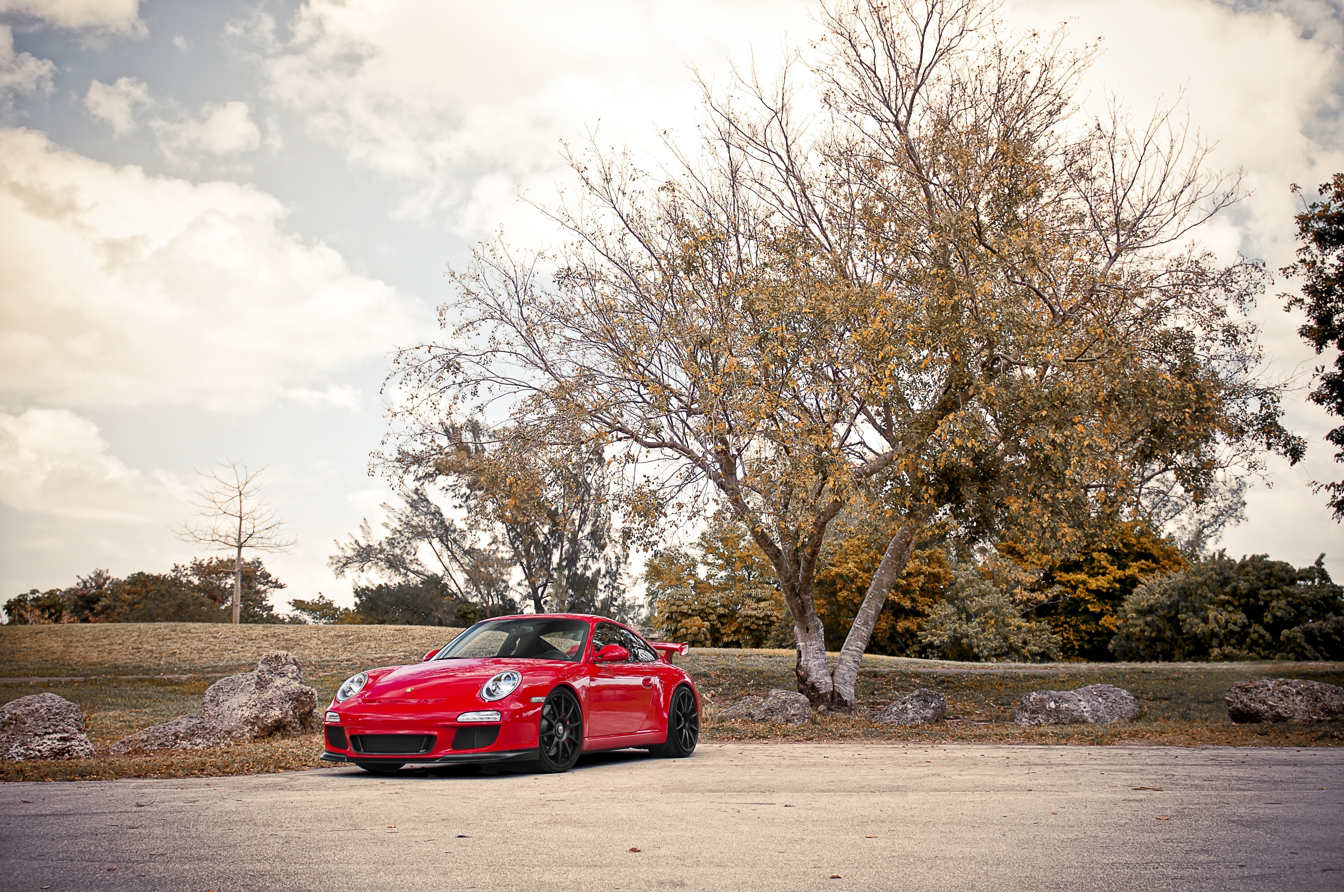 Фото над машиной. Porsche 911 осень. Машина Весна. Авто весной. Весенний автомобиль.