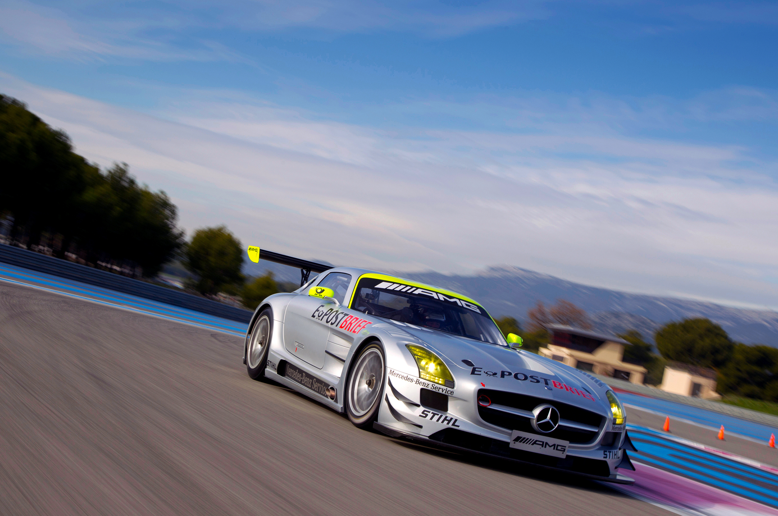 Мерседес SLS AMG gt3