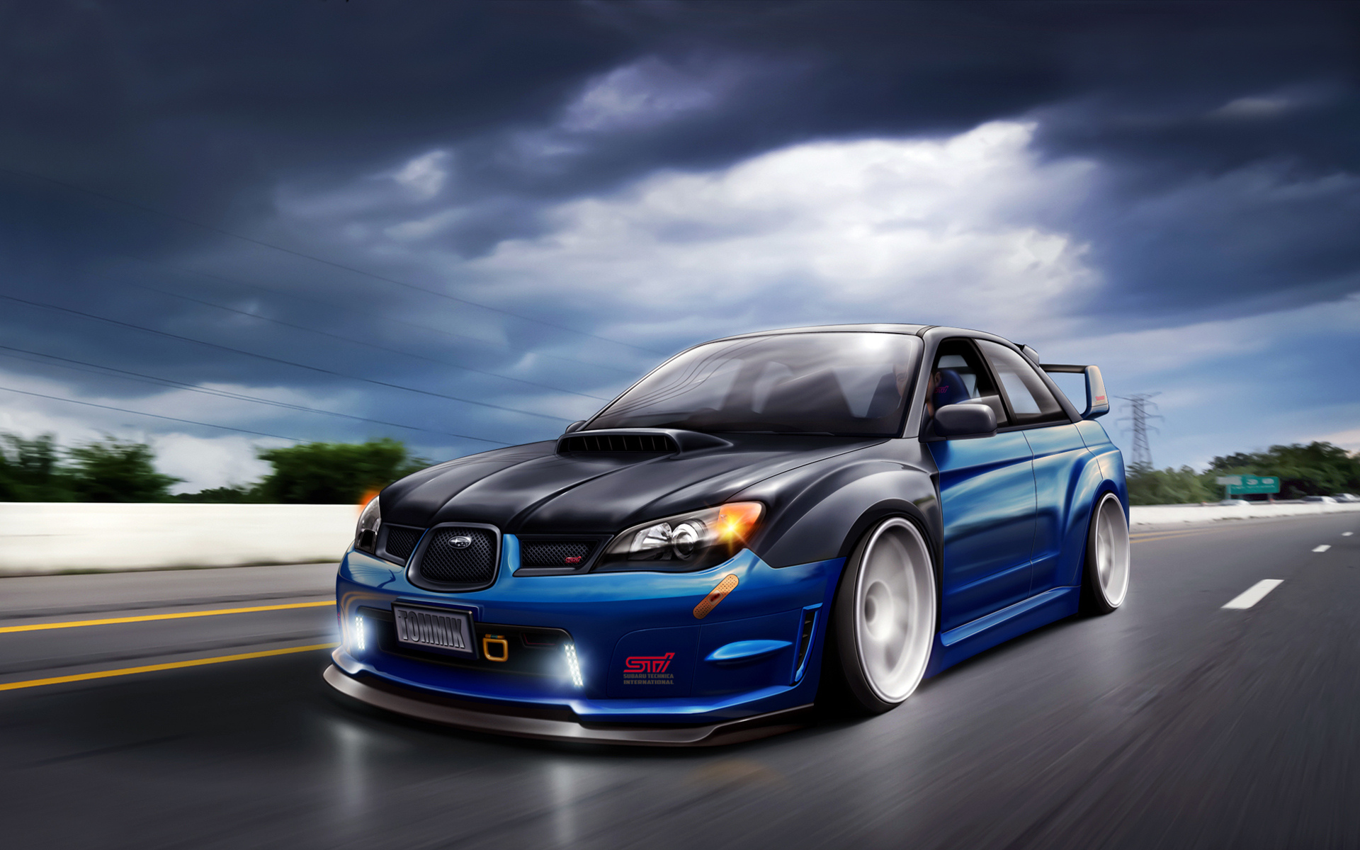 Subaru Impreza Wallpaper 4k