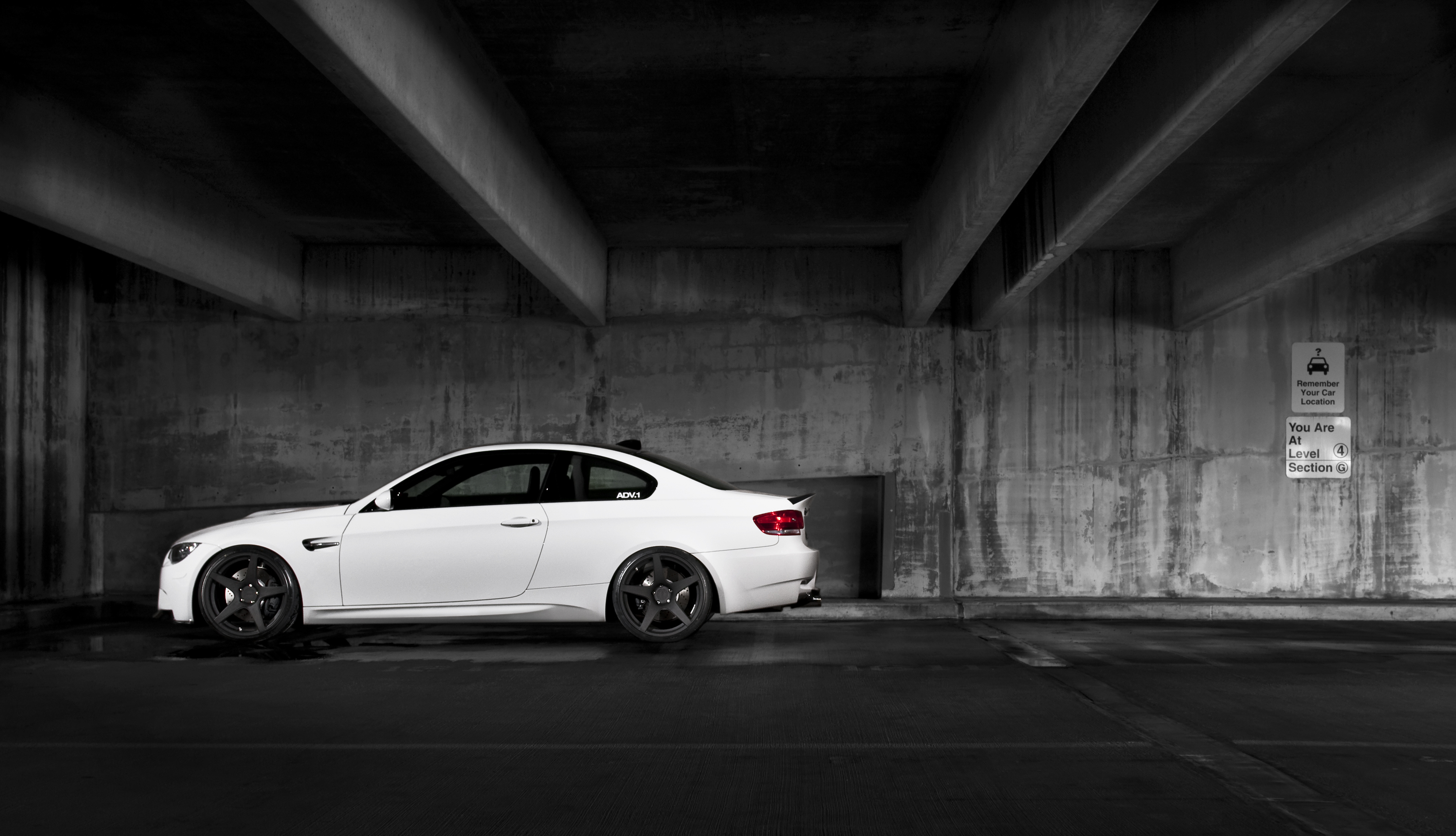 BMW m3 e92 Black and White