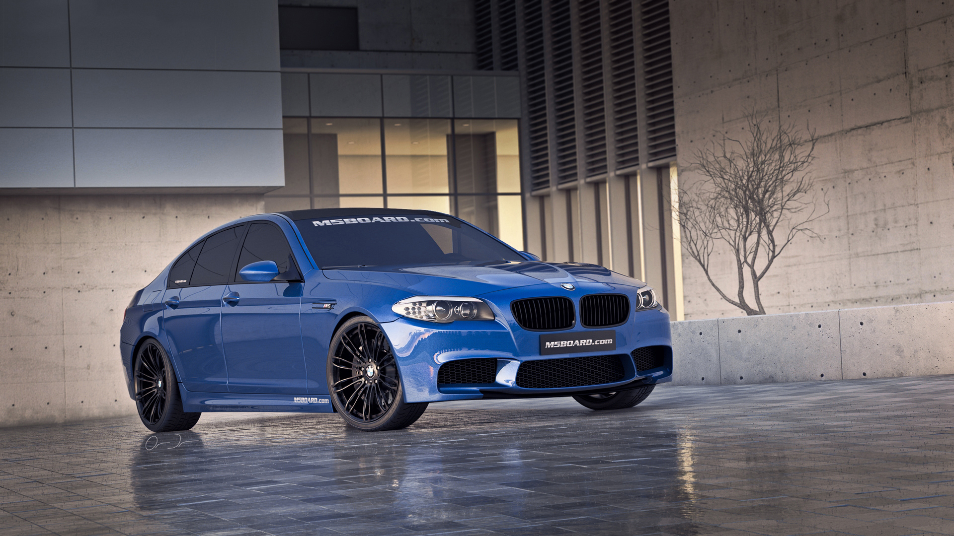 Реклама BMW m5 f10