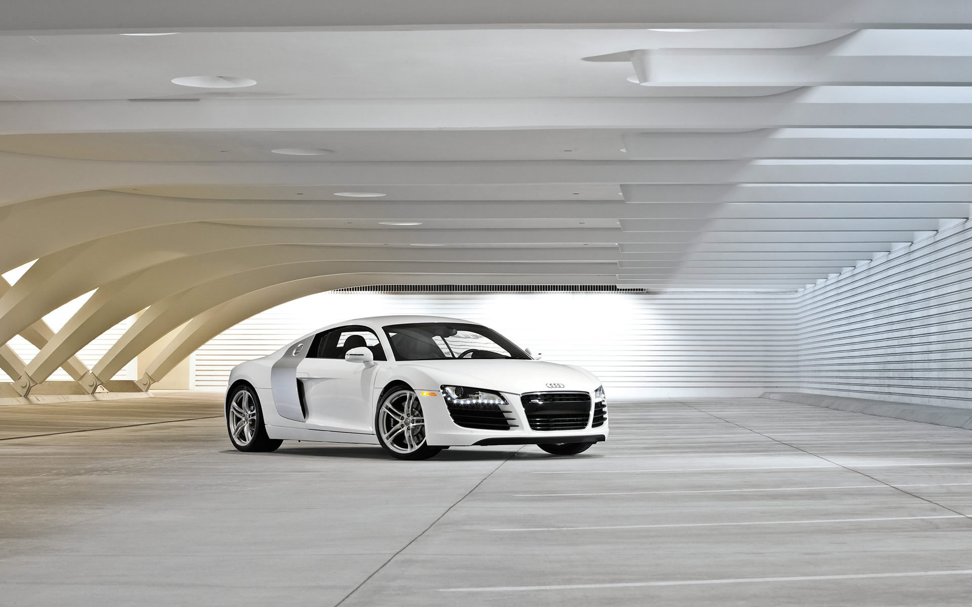 Audi r8 White HD