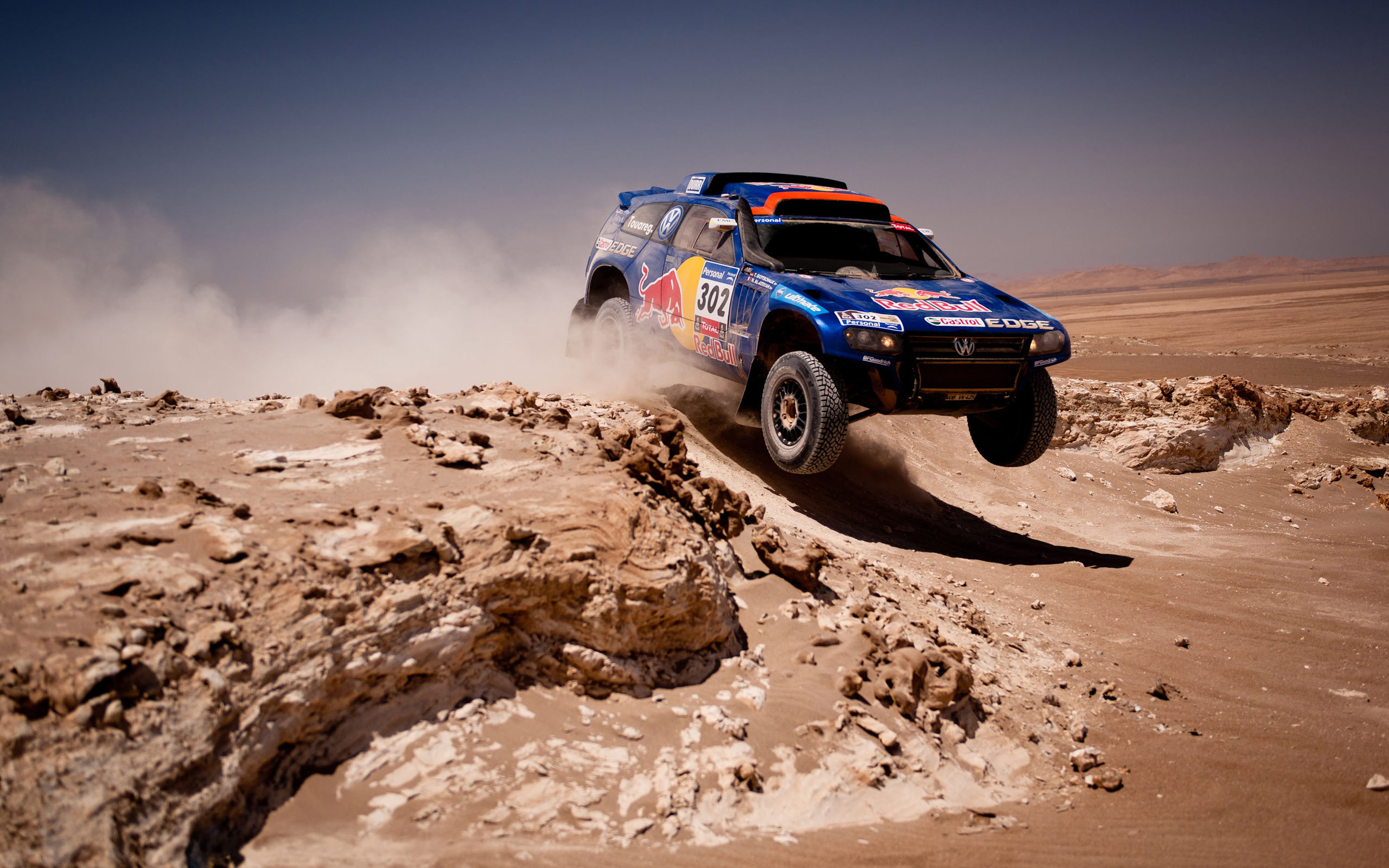 Rally Dakar пустыня