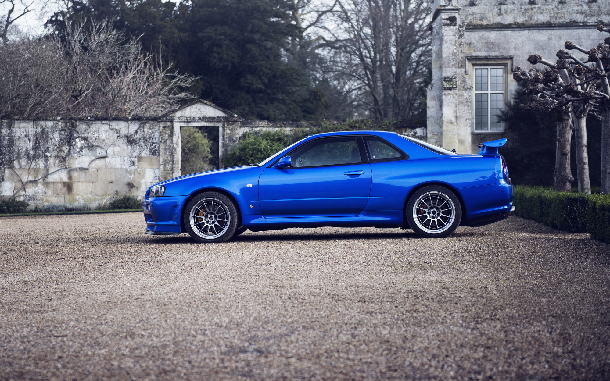 Nissan Skyline GTR r34 Blue