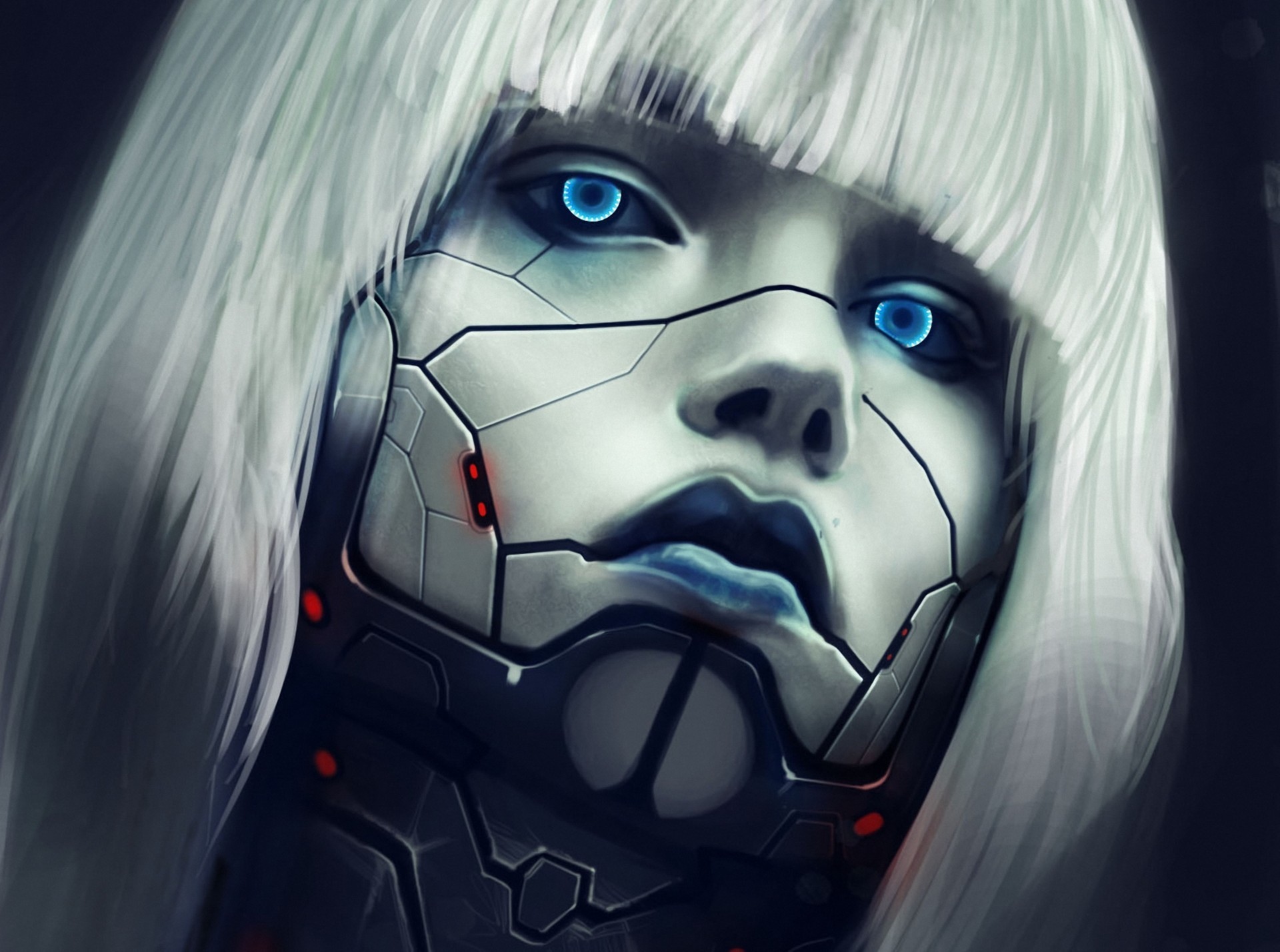 Cyberpunk 2077 человек робот