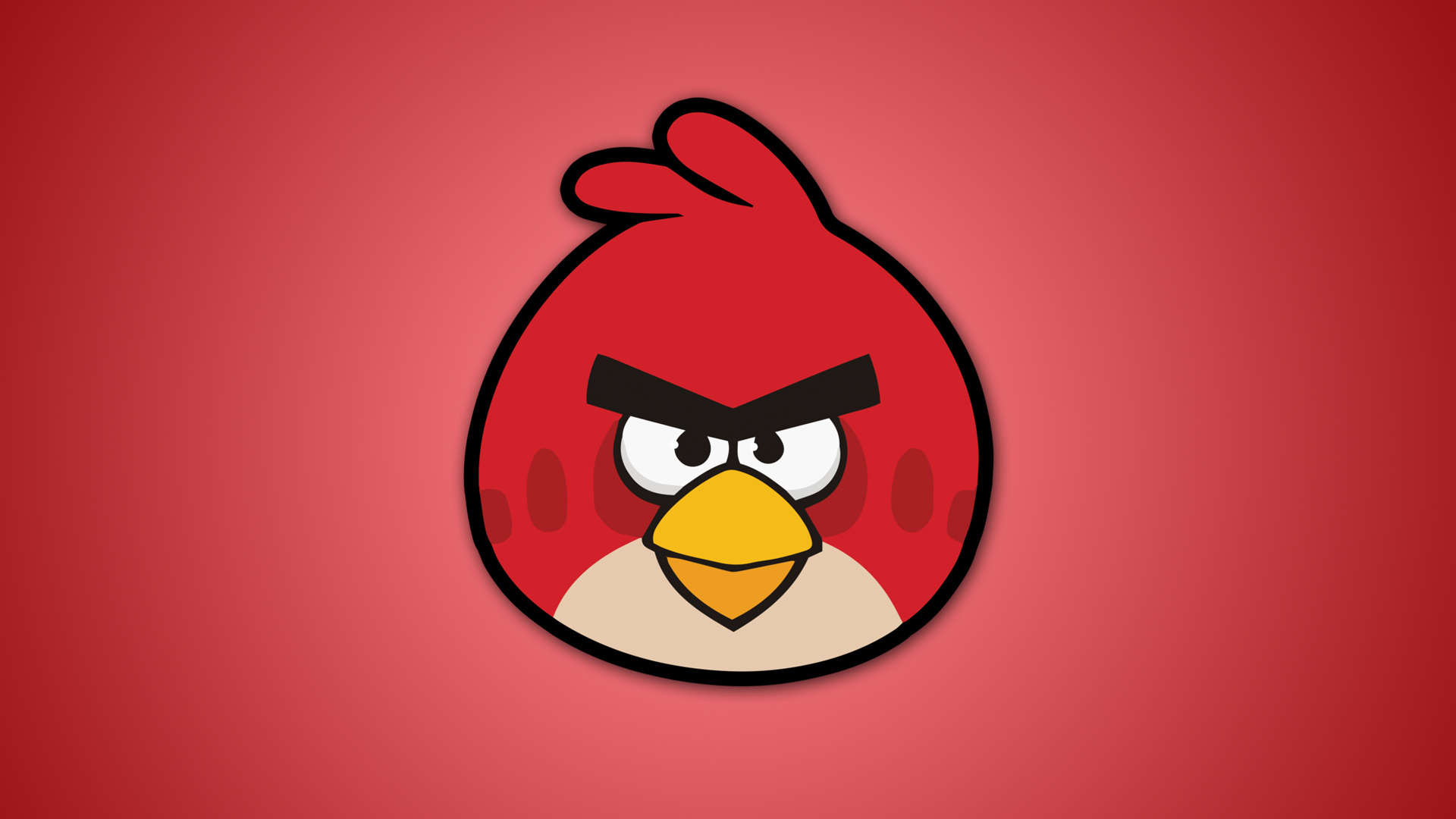 Обои red, злые птицы, энгри бердс, видеоигры, angry birds, птицы на рабочий  стол