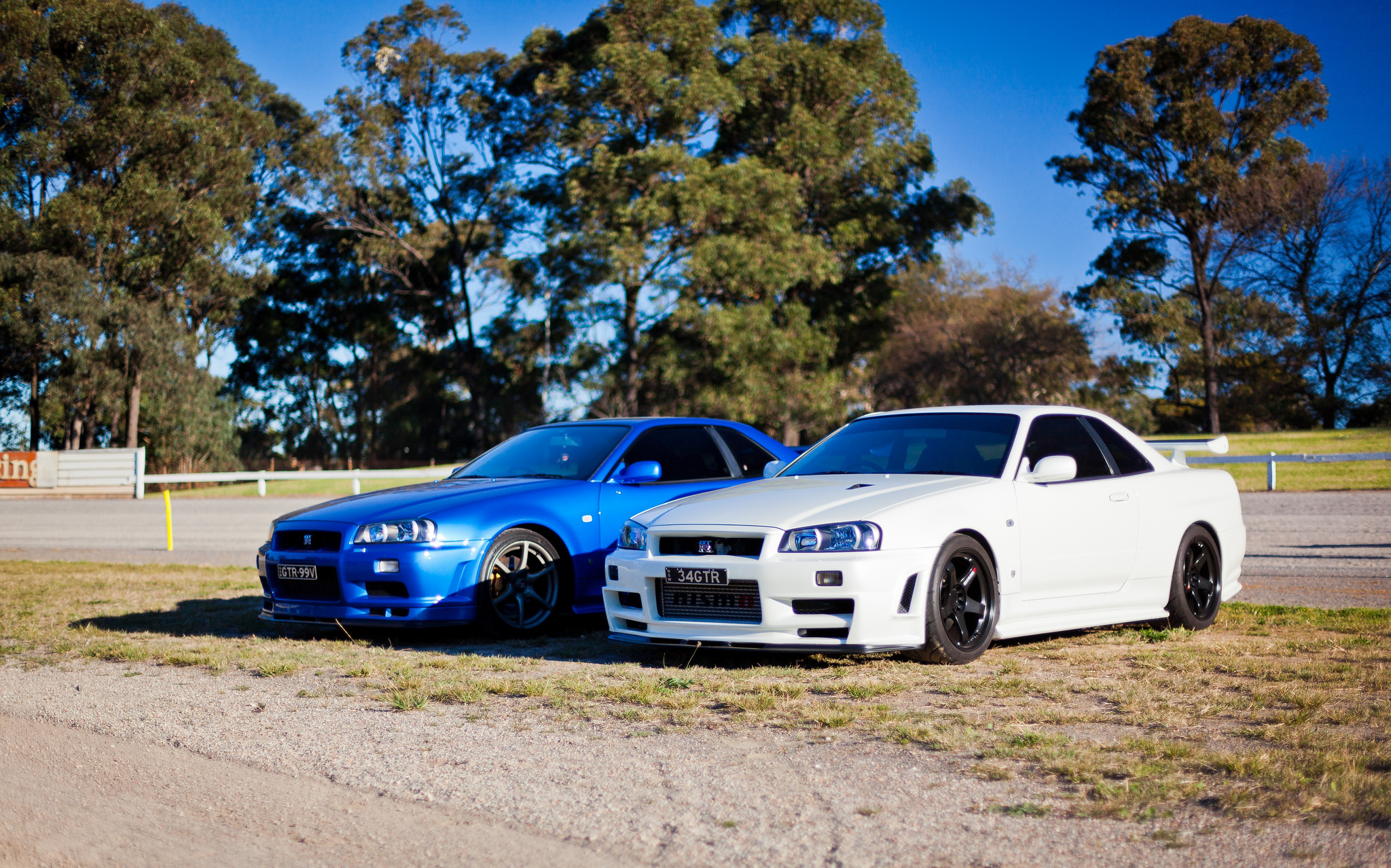 Nissan GTR r35 Рё Skyline r34