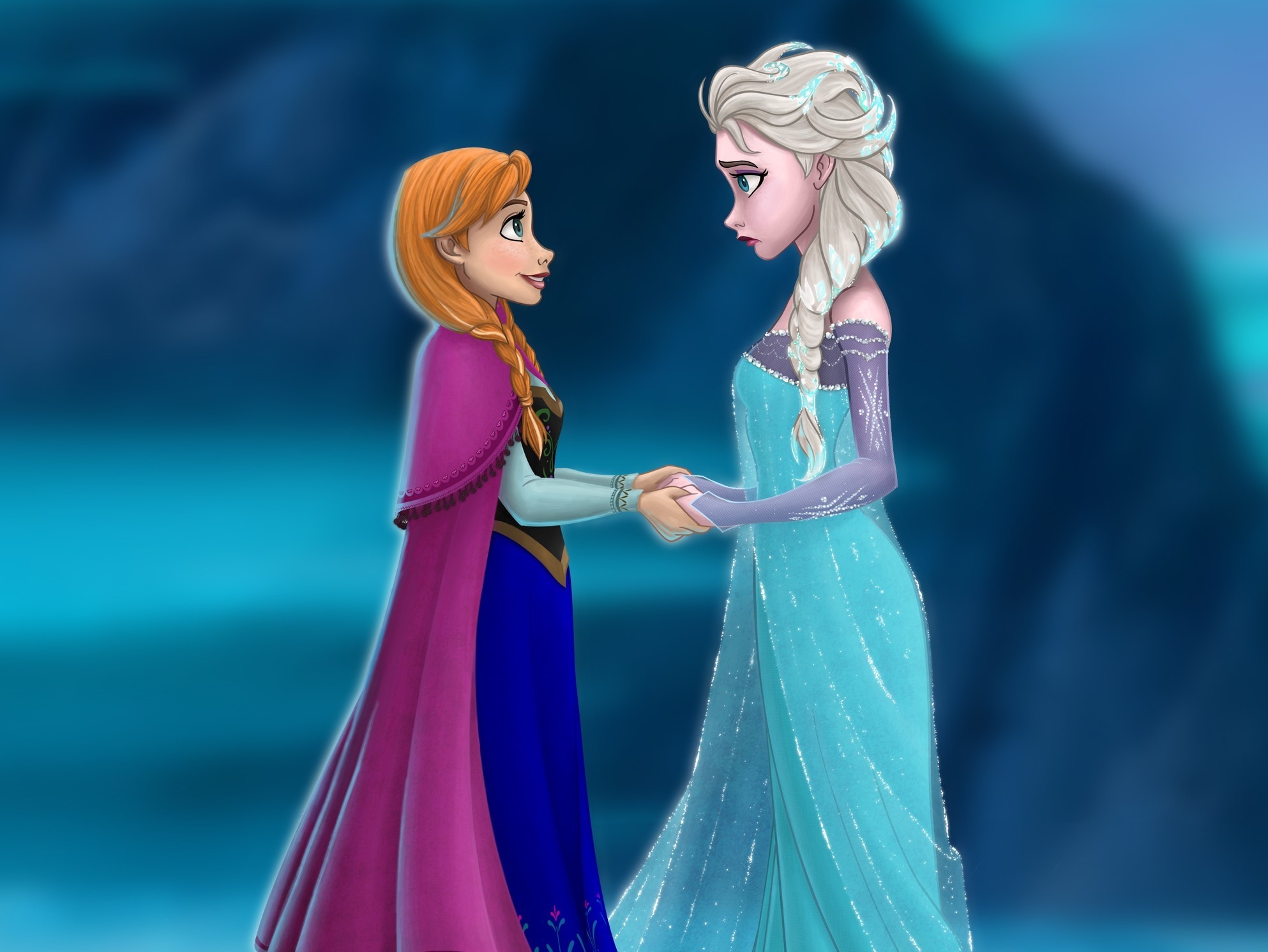 Elsa and anna. Эльза и Анна. Дисней Анна и Эльза. Elsa Дисней. Фрозен Анна и Эльза.