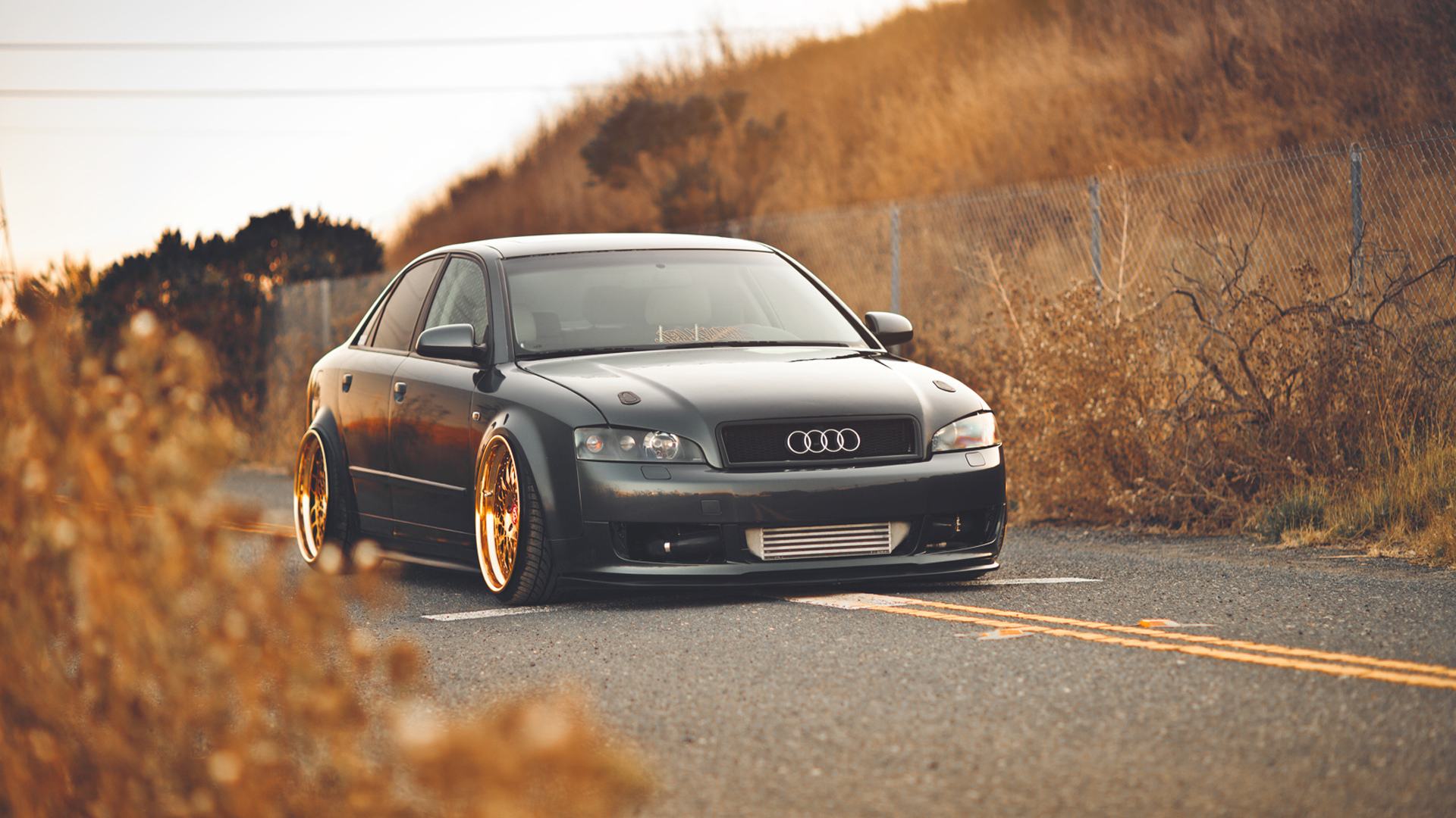 Black Audi 4k