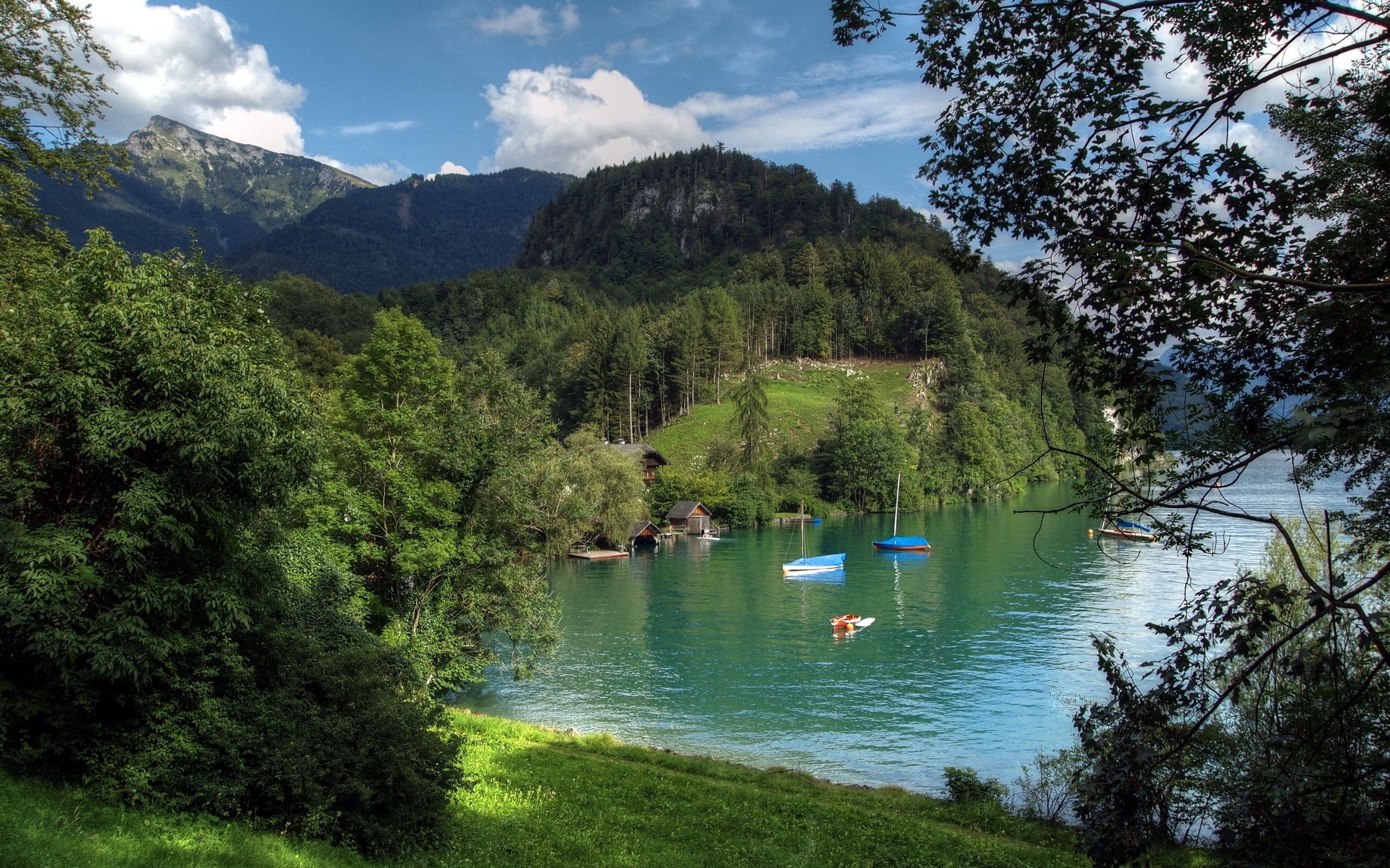 Озеро Вольфгангзее Австрия