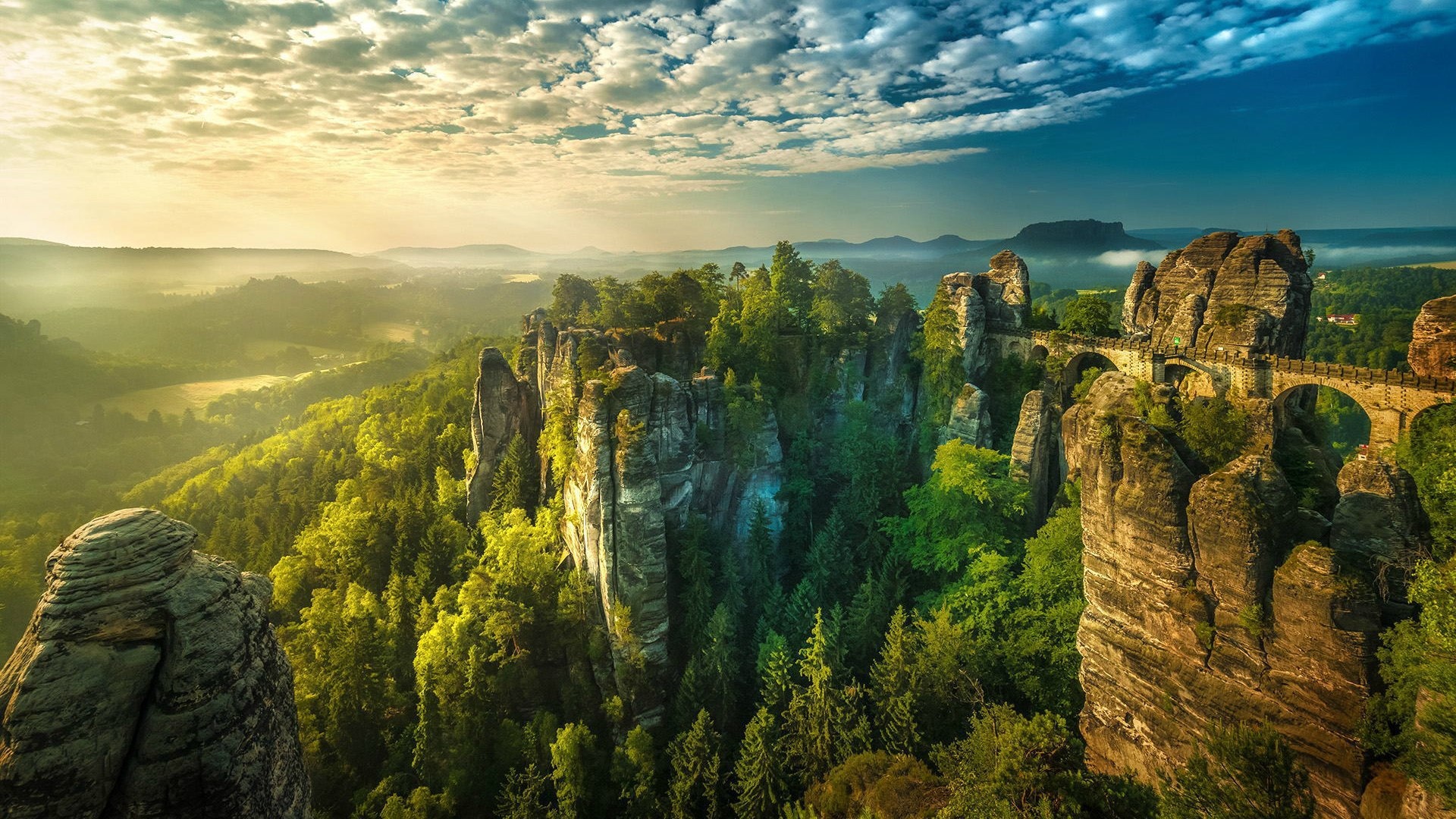 Саксонская Швейцария национальный парк