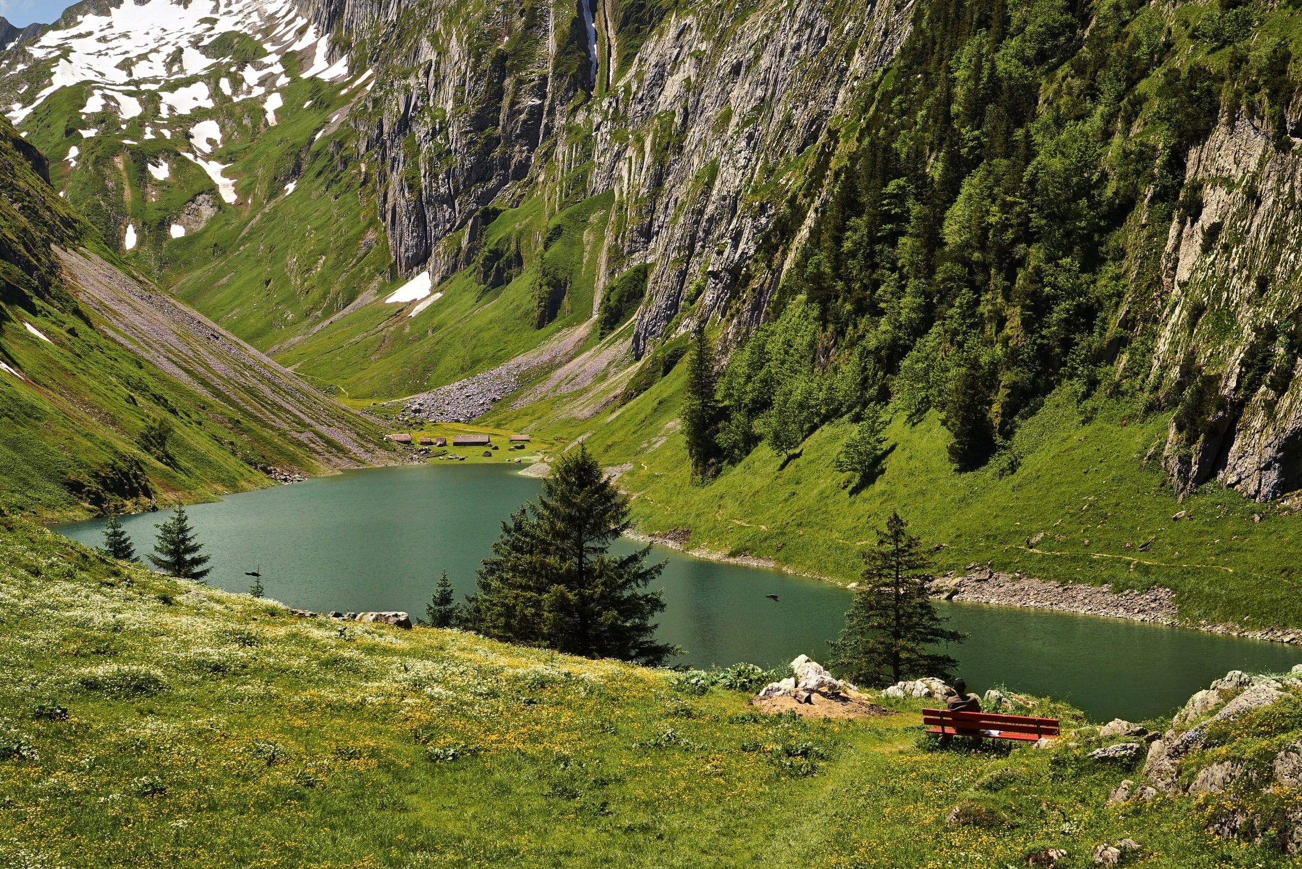 горные озера швейцарии