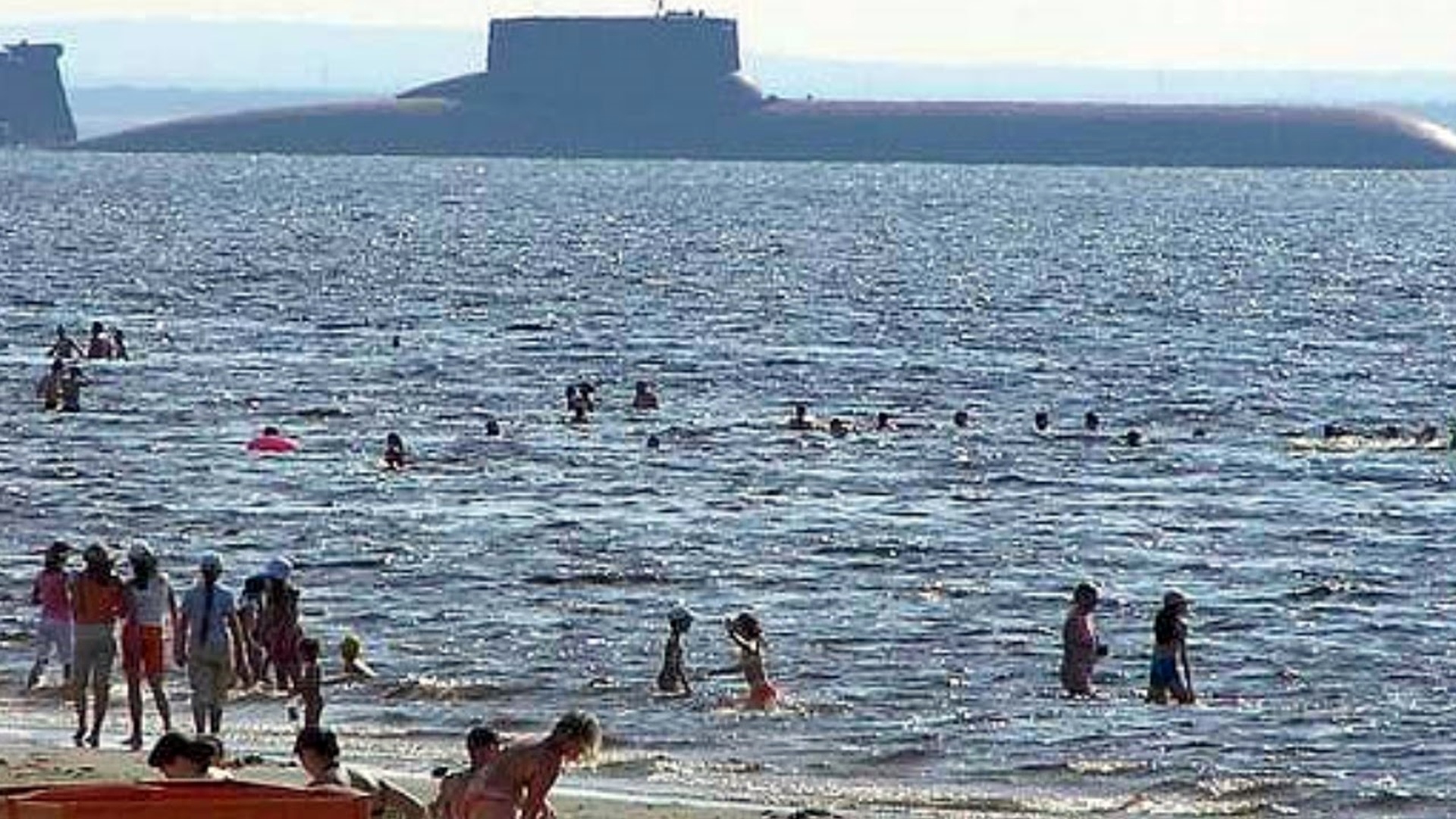 северодвинск пляж подводная лодка