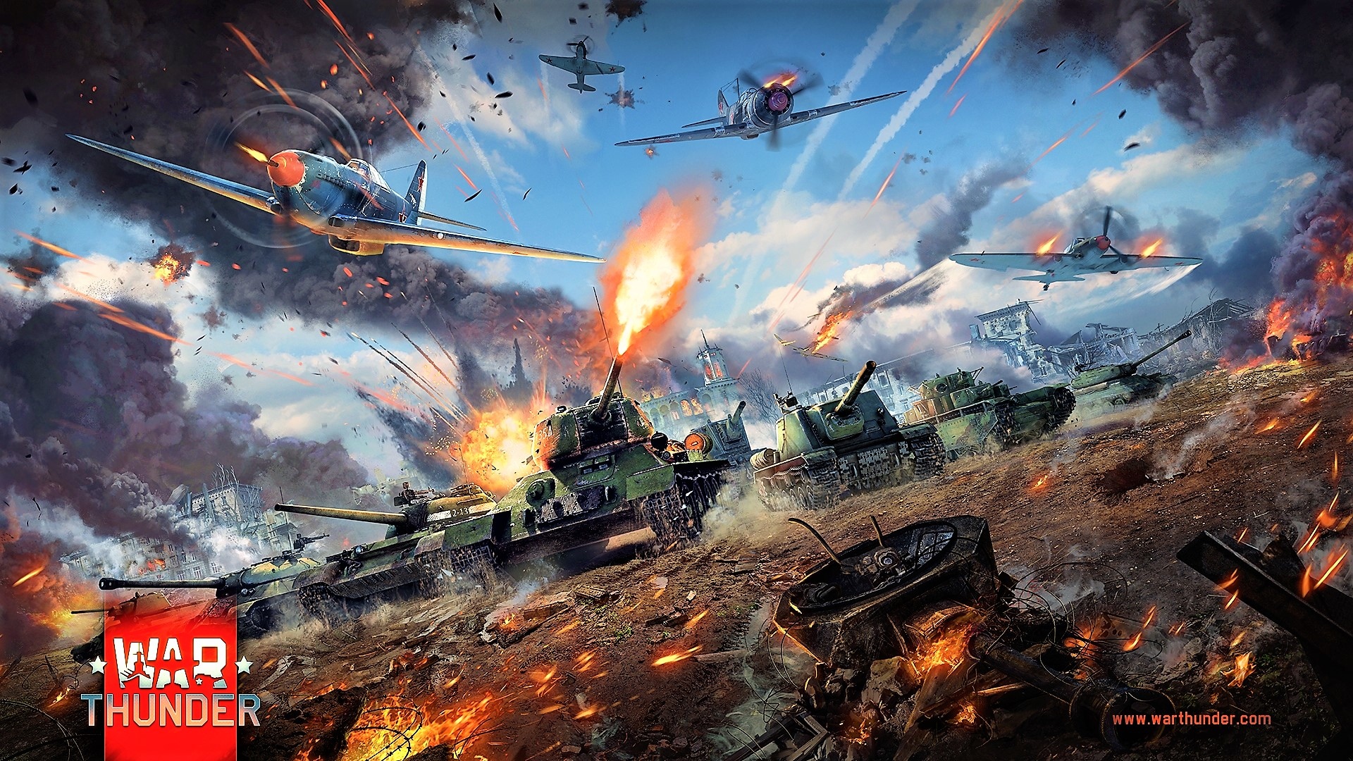 Обои игры, war thunder на рабочий стол