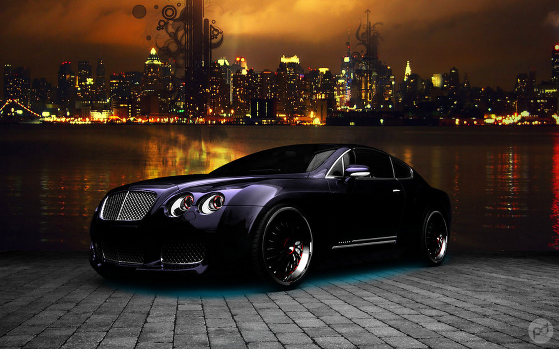 Bentley Continental gt Black