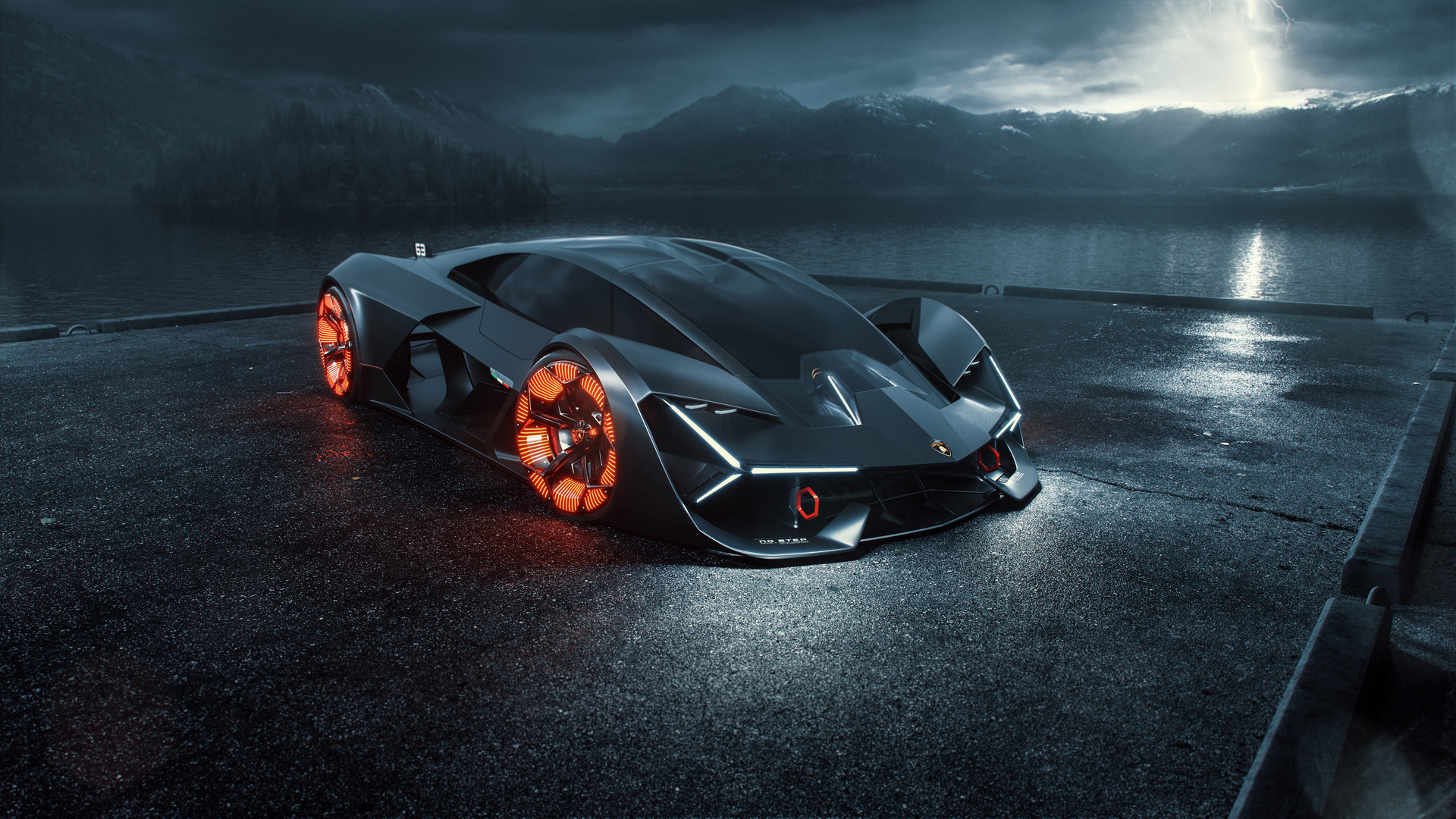 Гиперкар Lamborghini terzo Millennio