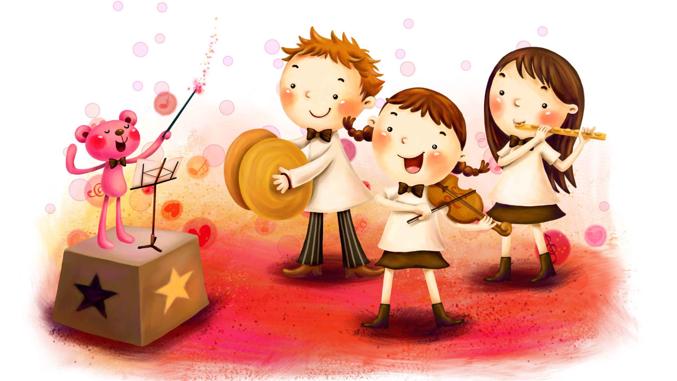 Сюрприз поющие. Рисунки для детей. Дети поют и танцуют. Оркестр для детей в детском саду. Детская музыкальная картинка.