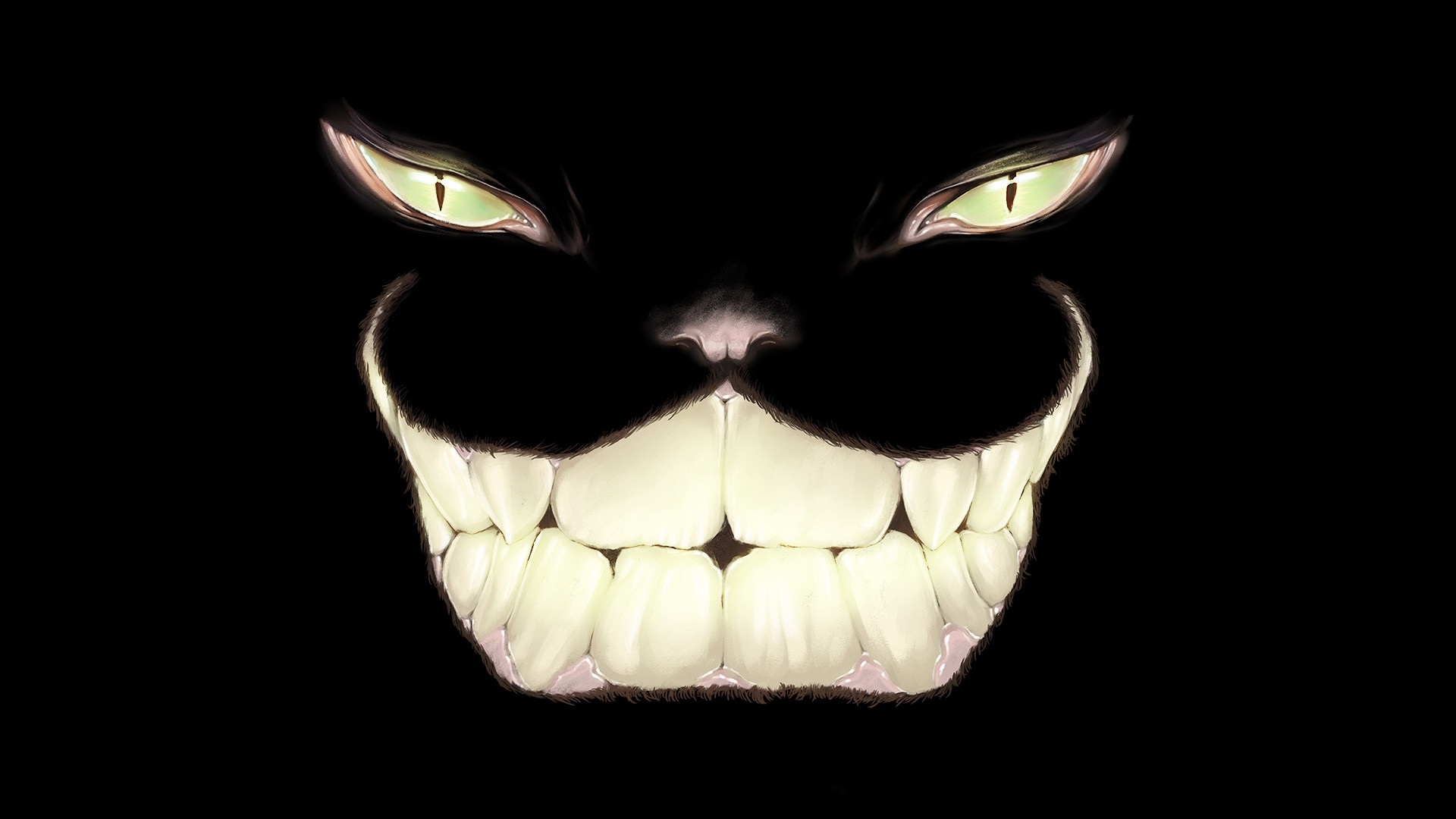 Зубы Чеширского кота улыбка